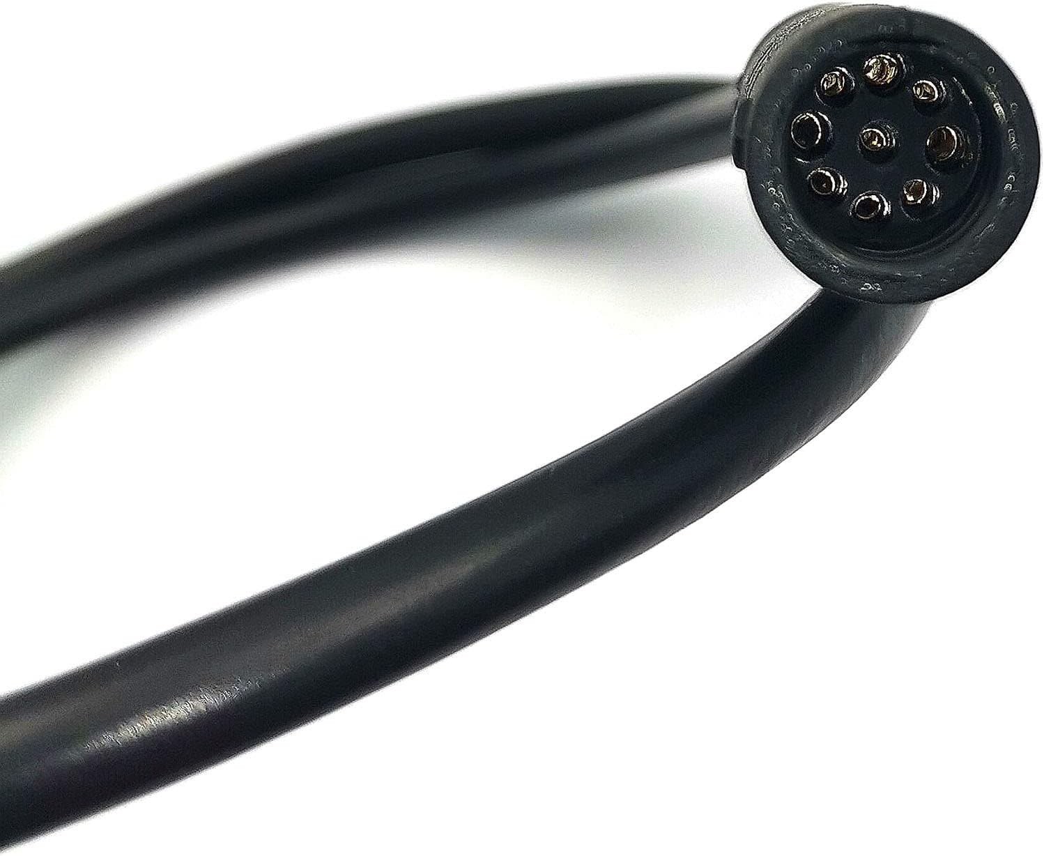 E-Bike 9-Pin Waterproof Motor Convert Cable – 60CM for Optimal Performance