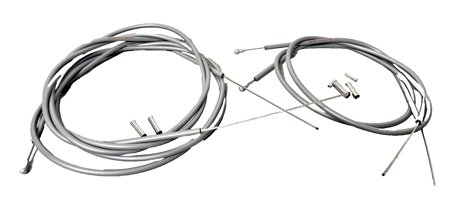 Shimano Road Bike Brake Cable & Housing Sets – 2 Front & 2 Rear Cables