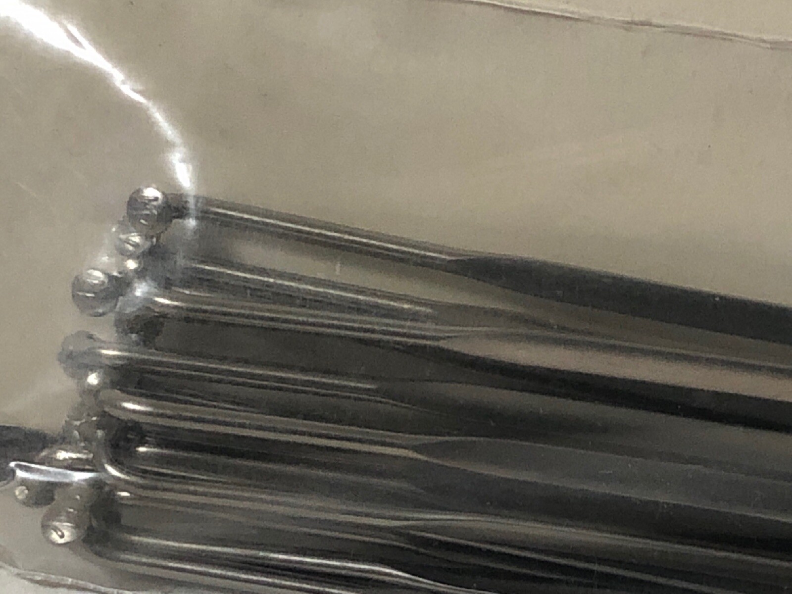 NEW Wheelsmith ACE14-242mm Blade Spokes Bag of 18