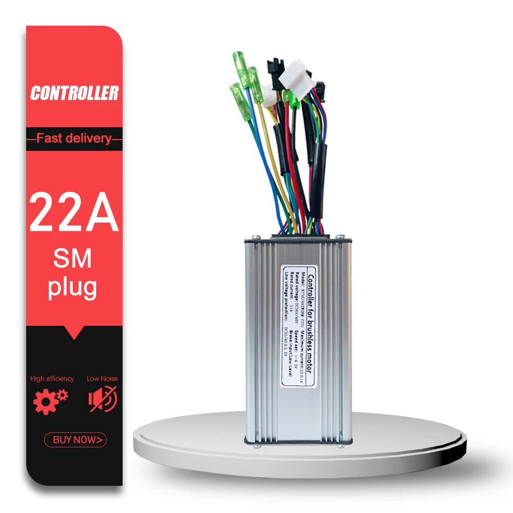 E-bike Controller 36V 48V 500W LCD3 8H LED880 Display SM/WP Plug with Light