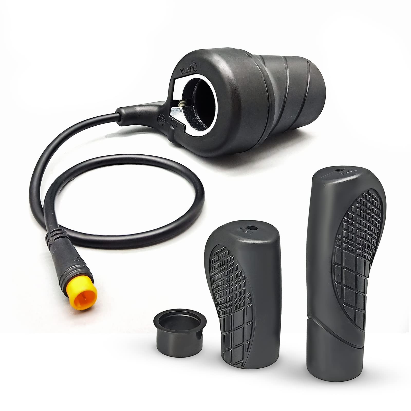 MUSELK Ebike Half Twist Throttle Electric Bike Speed Throttle 24V 36V 48V 60V 72