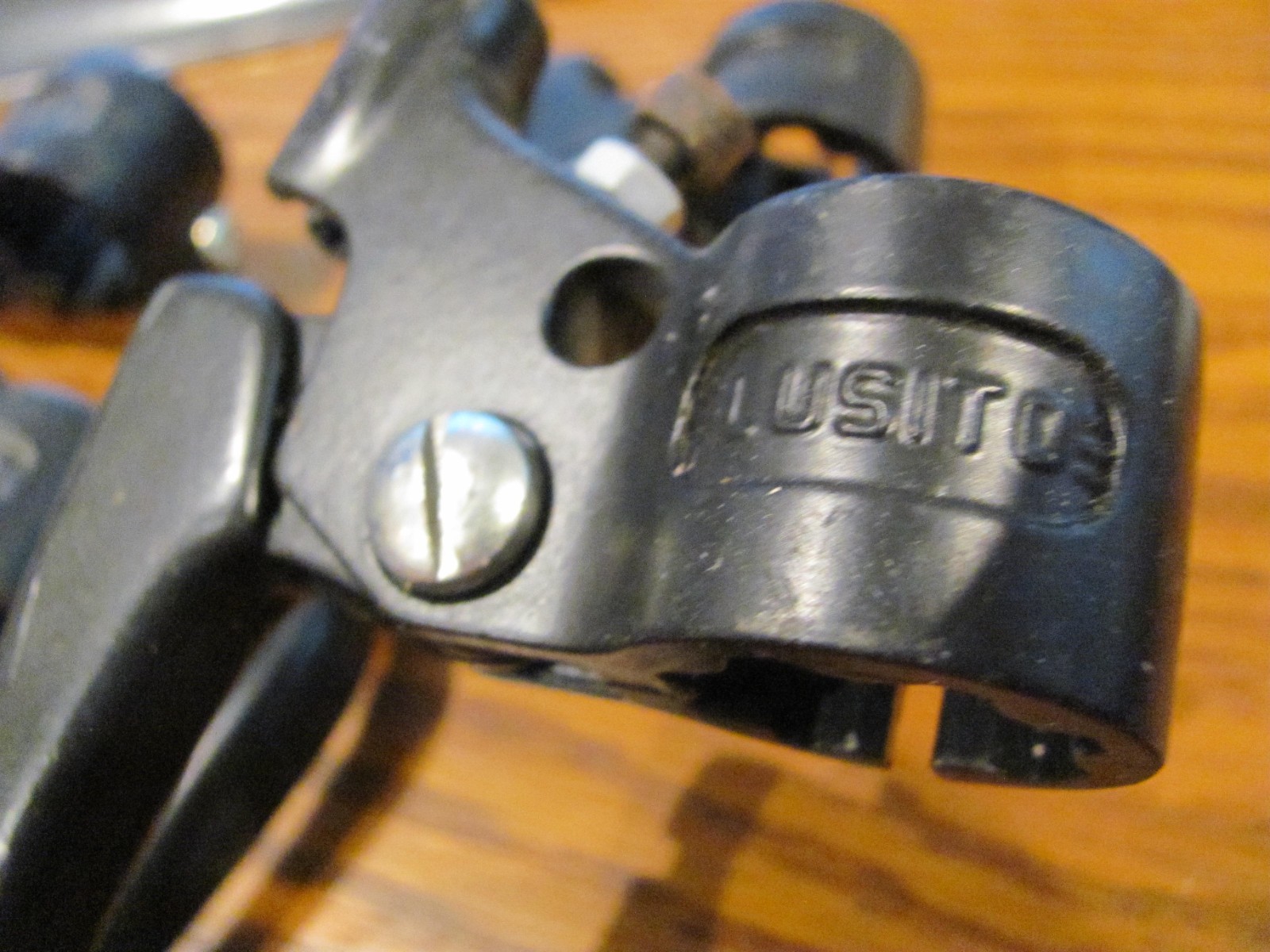 Lusito 7″ Black Aluminum Brake Lever Handle Type Polished – Set of 2