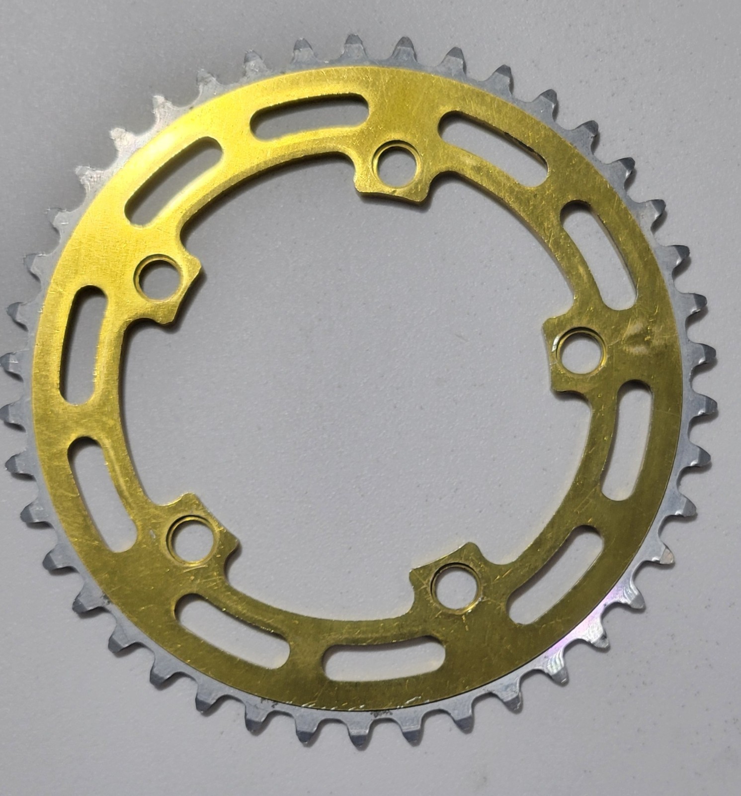 Sugino Crown BMX 42T Gold Chainring Sprocket