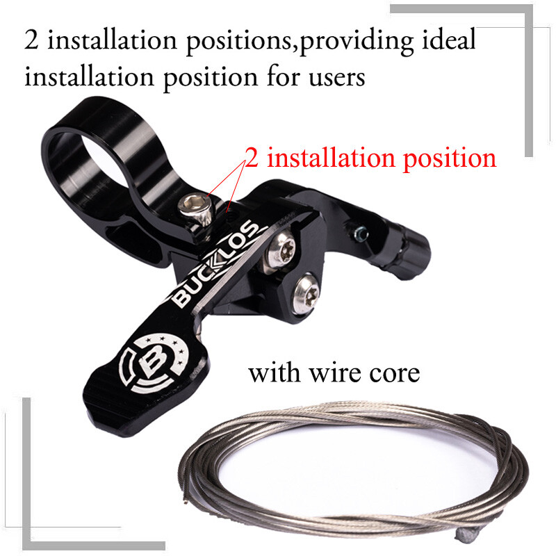 MTB Bicycle Dropper Seatpost Remote Wire Control Road Adjustable Seat Post Lever