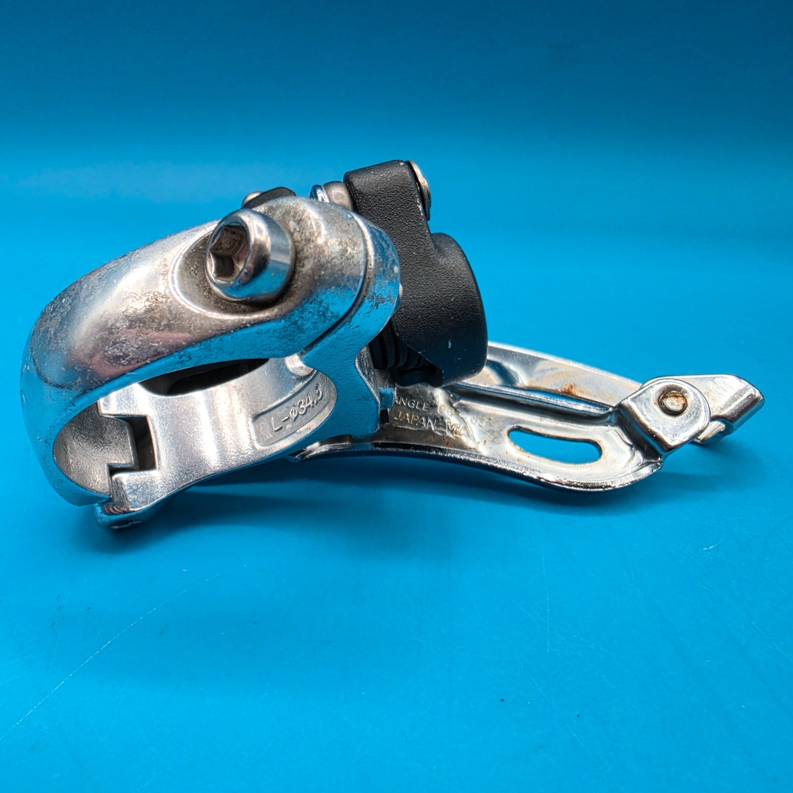 Vintage Shimano Deore XT FD-M739 Front Derailleur 34.9mm Clamp Bottom Pull g22