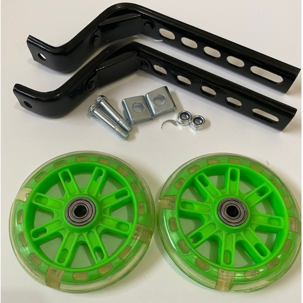 Fluorescent Flashing Bike Wheels for Childrens Bicycles 12 14 16 20 Inch Sizes