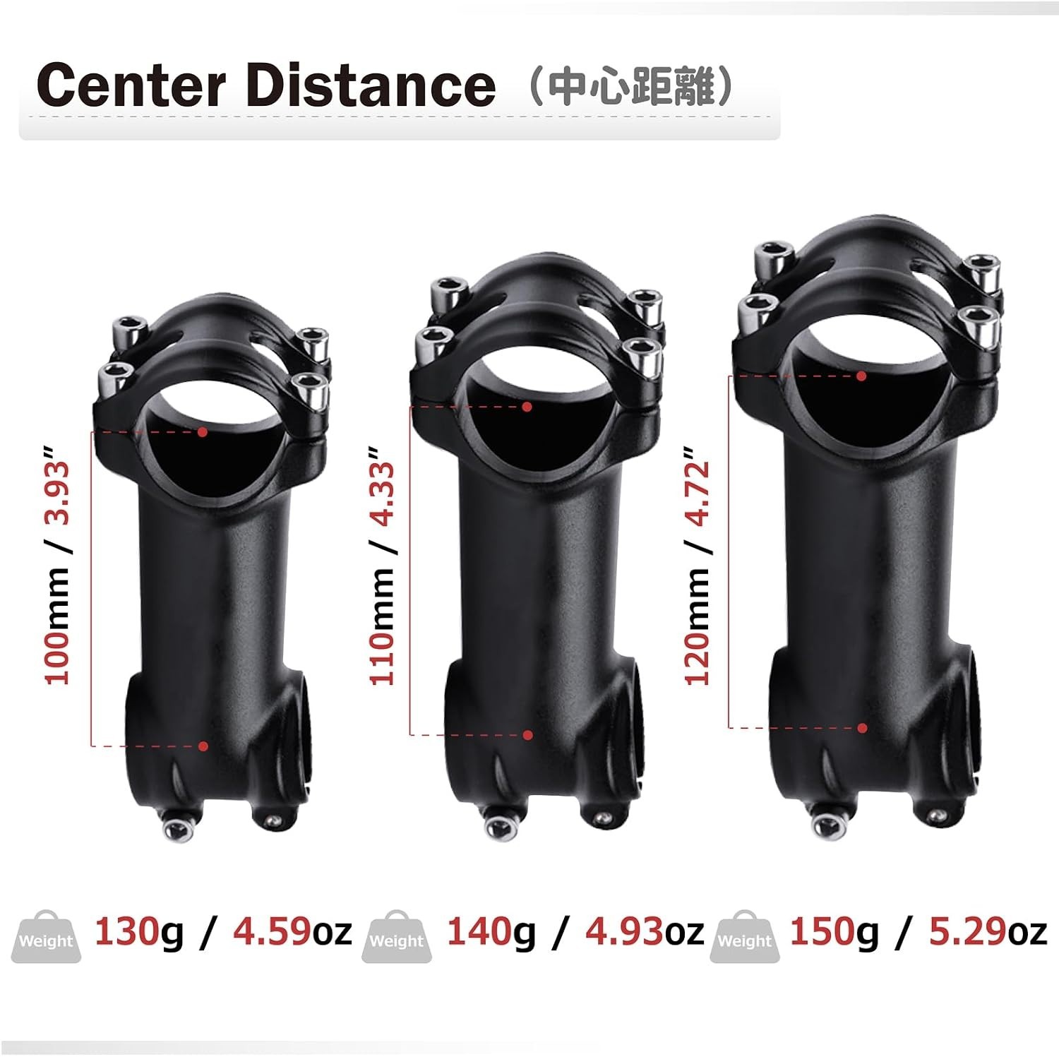 Precision Engineered 31.8mm Bike Stem – Adjustable 0/7 Degree Fit for Cyclists