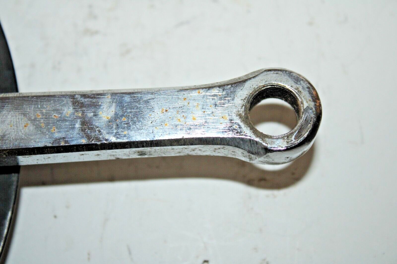 Vintatge Drive Crank Arm Silver 170mm 48/40T BCD112 Steel Touring USA Shipper