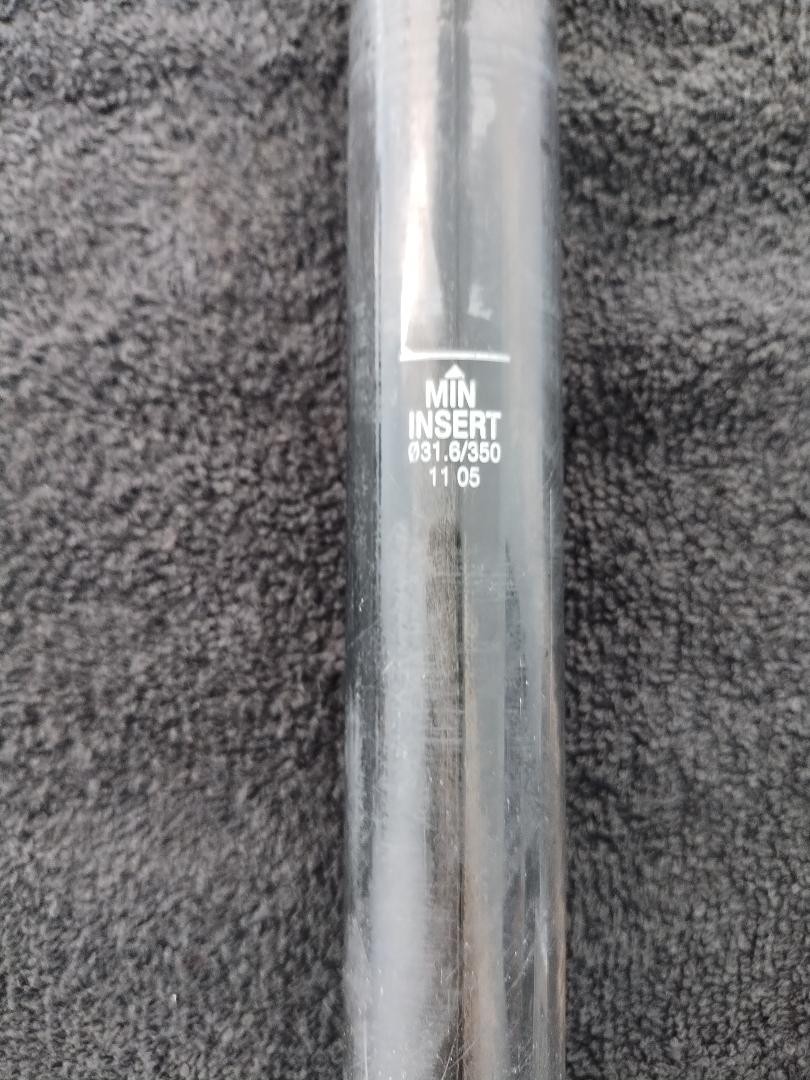 Pro Performance Carbon Seatpost 31.6mm 350mm