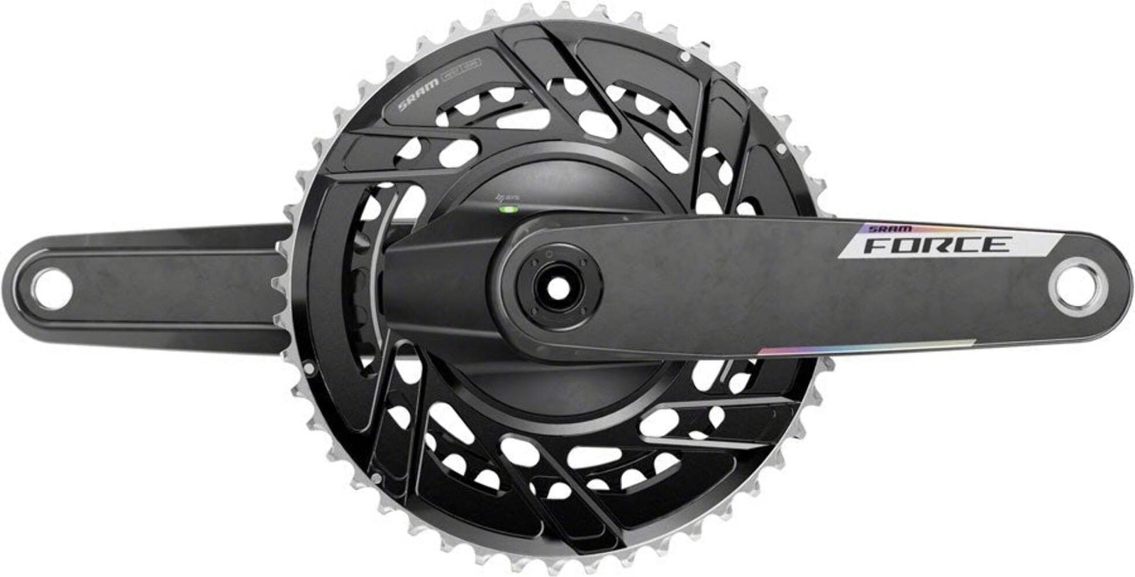 SRAM Force AXS Power Meter Crankset 175mm 12S 48/35T DUB Carbon E1 8 Bolt Spider
