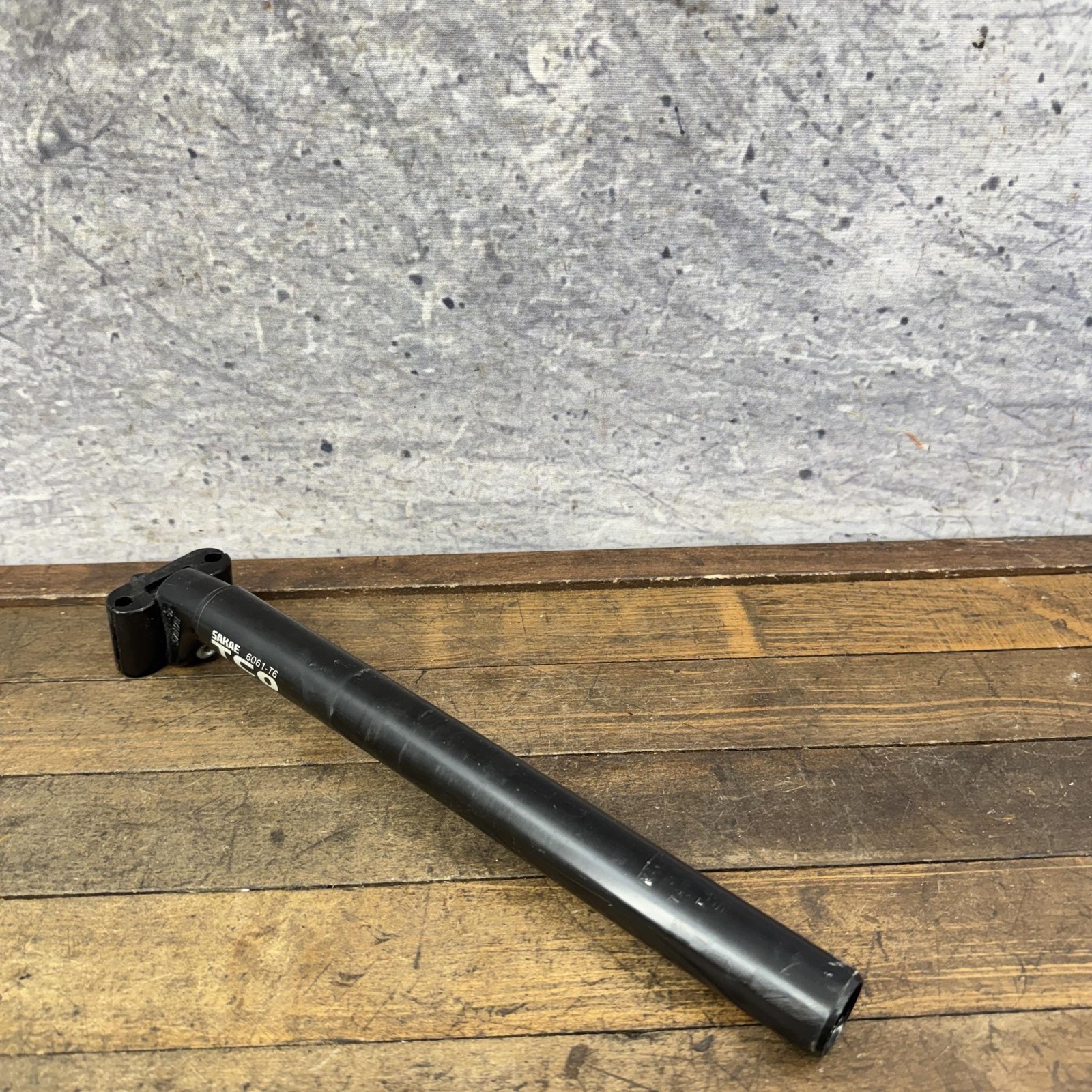 Vintage Sakae TCO Sport Seatpost 26.8 mm Black Alloy Tall Cool One MTB Bike 90s