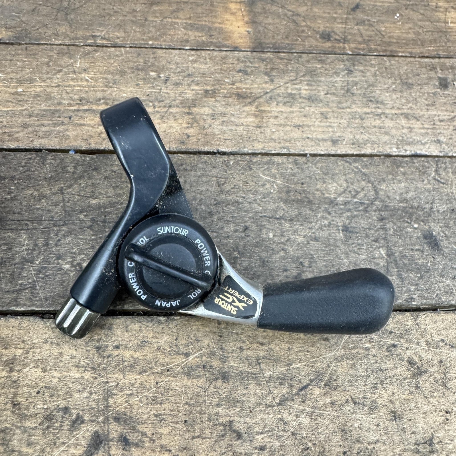 Vintage Suntour XC Expert Black Thumb Shifter Set 3x8s Microdrive 90s MTB Japan