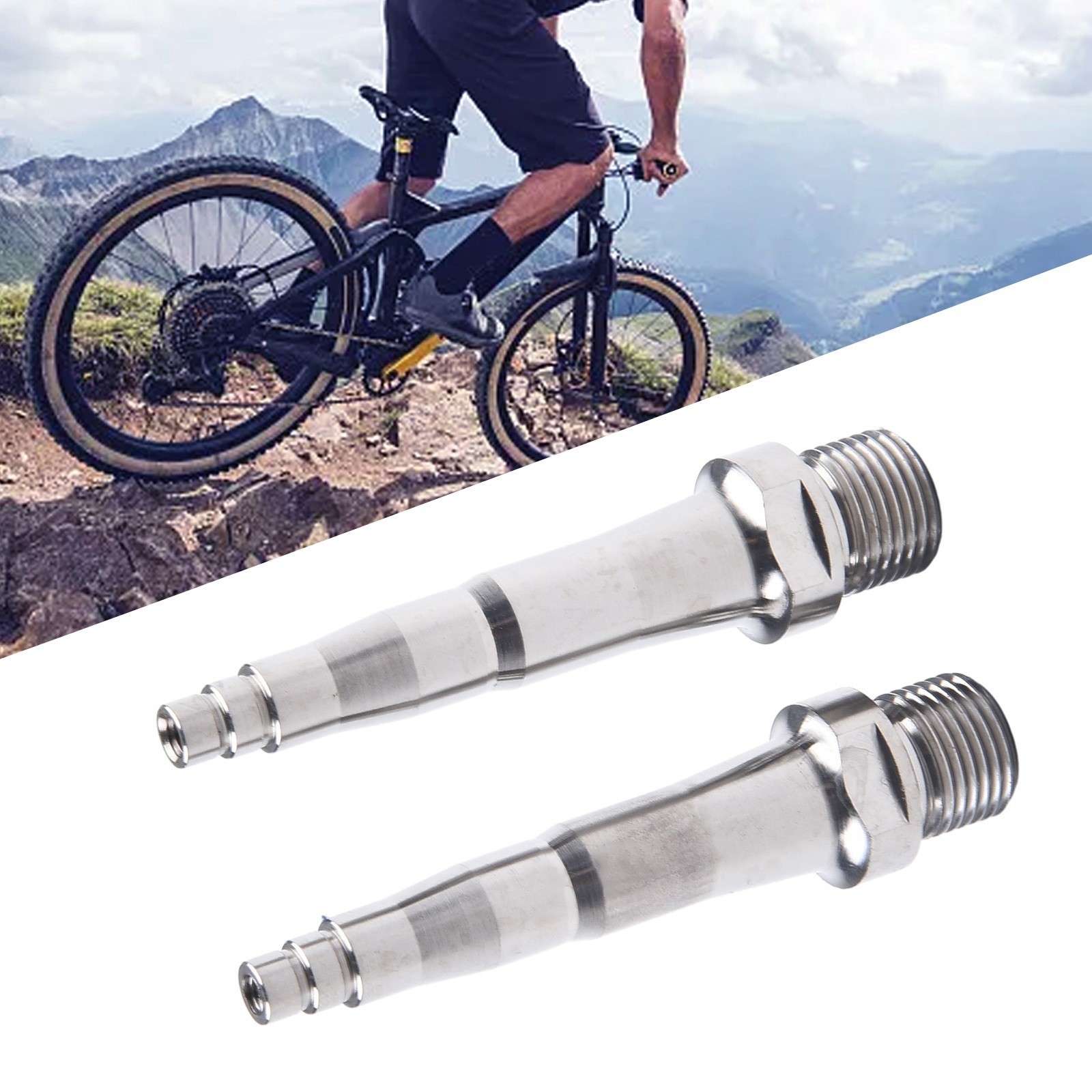 Ultralight Pedal Spindle Convenient For Storage High Reliability Manufacturing