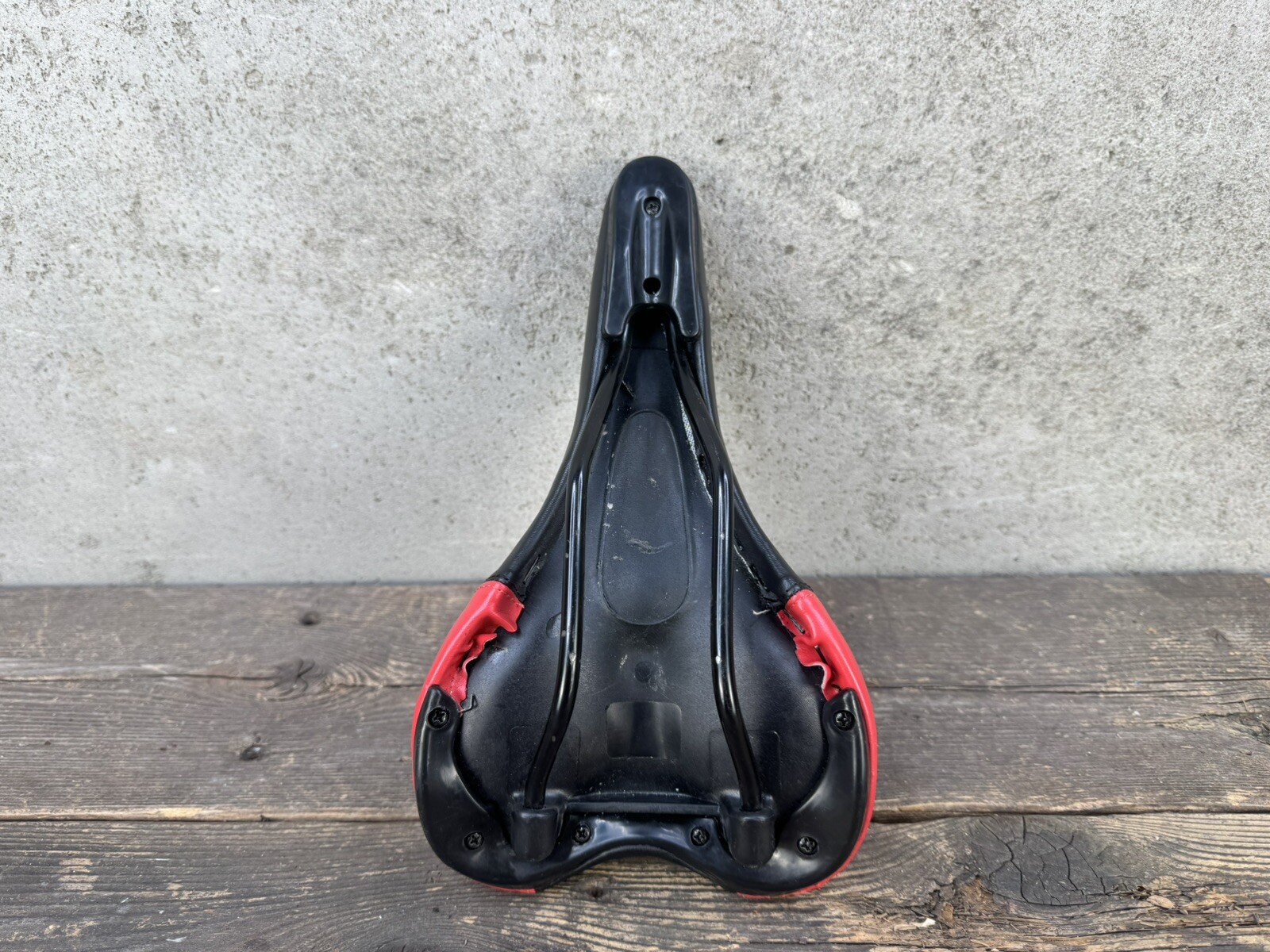 Red Black Bike Seat Bmx