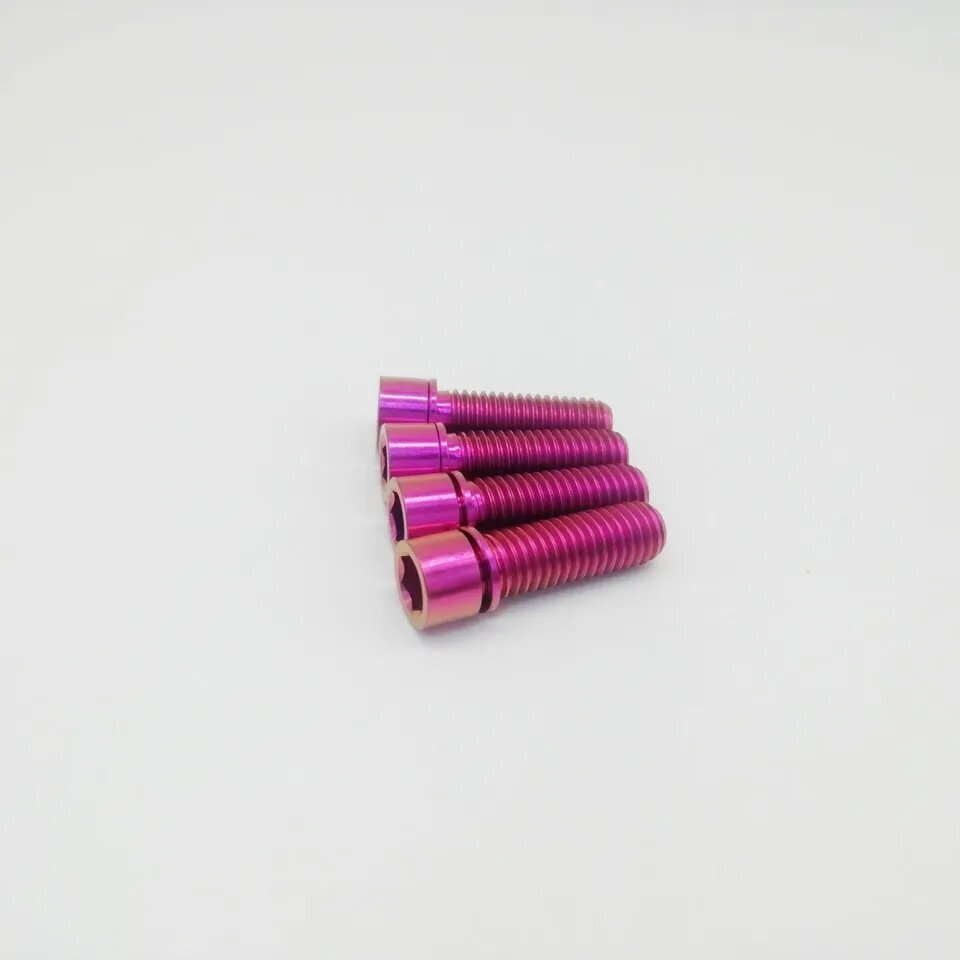 New Colorful Titanium Ti Bolt Screw M7x20mm Washer Allen Head