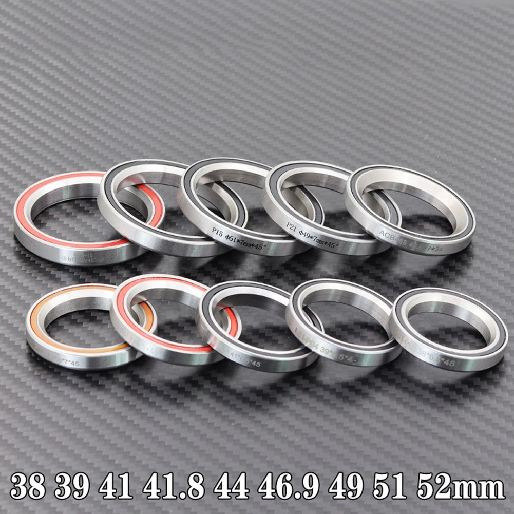 Headset Bearings MTB Road 1.5 1 1/8inch 38/39/41/44/49/52mm 45/36 Angle