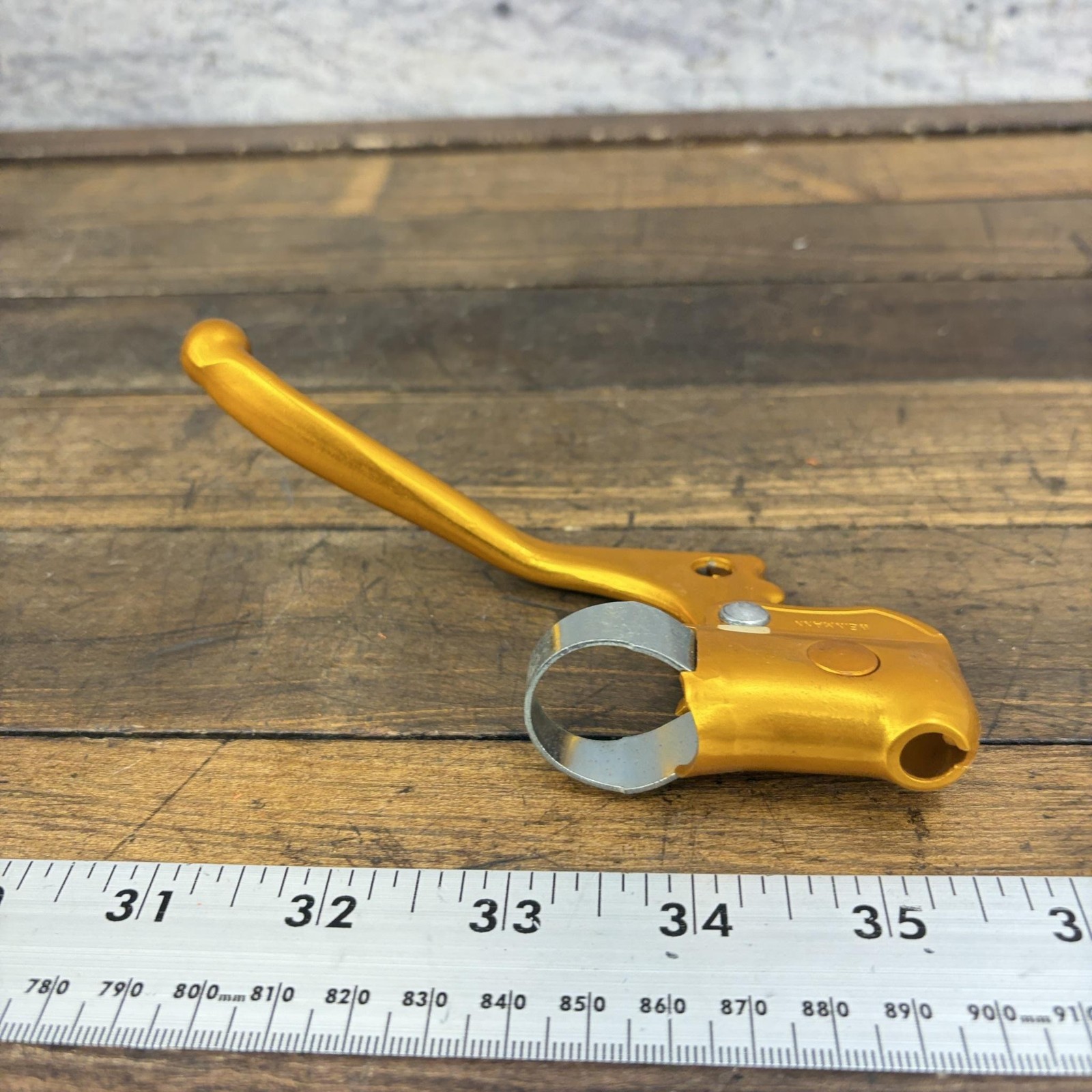 Vintage Weinmann BMX Brake Lever Gold Right NOS BMX Old School Prebent 22.2mm