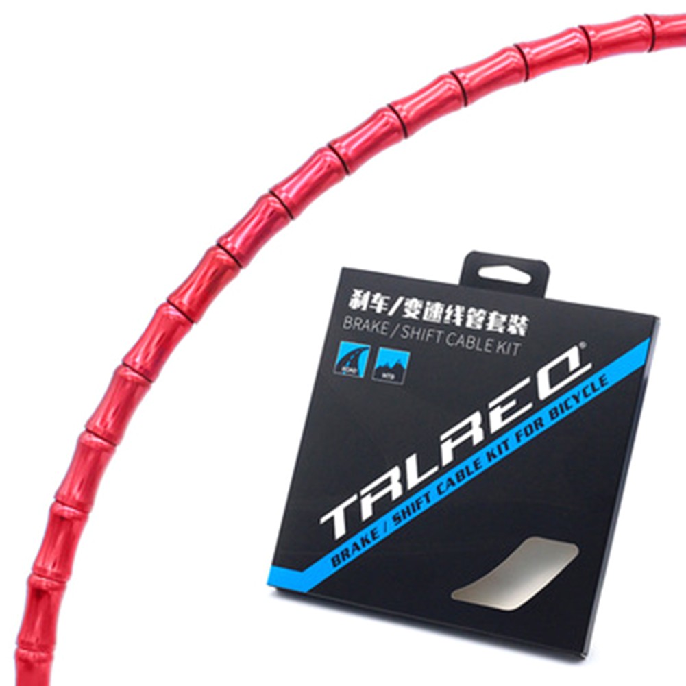 Bike Brake Cable Set Shift Housing Aluminum Links MTB Road Bicycle Brake Housing