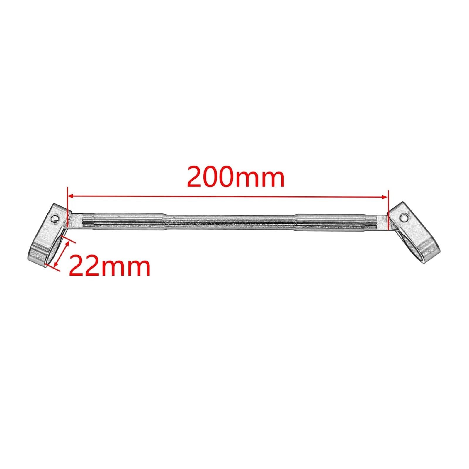 Motorcycle Handlebar CNC Aluminum Alloy Cross Bar Steering Wheel Strengthen L…