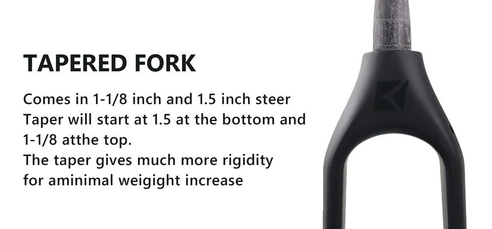 29er Carbon Downhill Bike Rigid Fork Boost Mountain Bike Thru Axle 110*15mm Fork