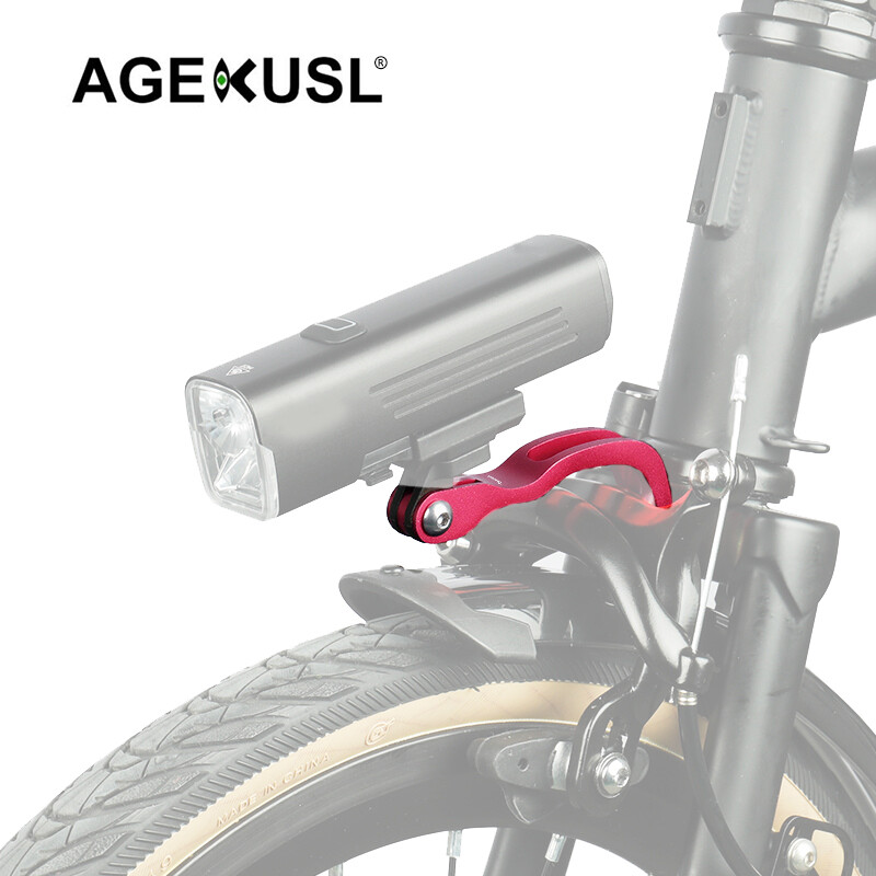 Aceoffix Bike Lamps Light Bracket Holder GoPro Cateye Mount For Brompton Bicycle