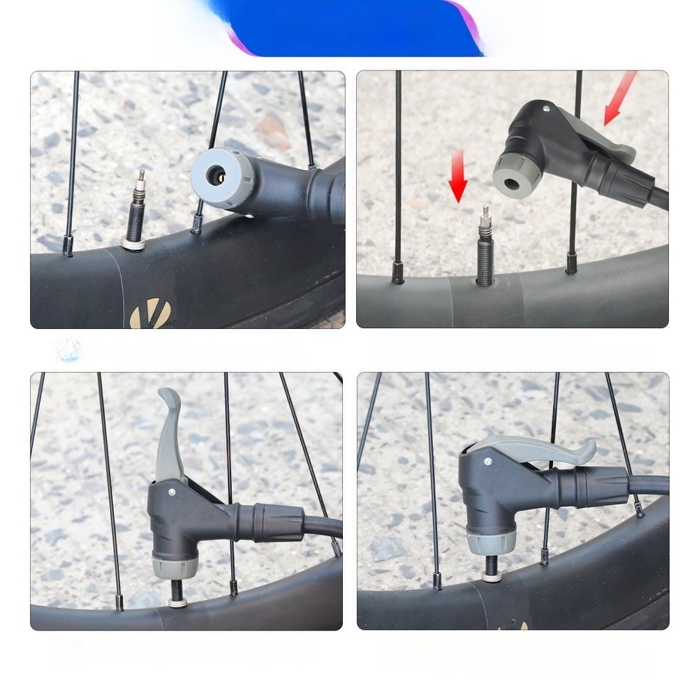 bike air pump extension hose 20cm 30cm 50cm for For PRESTA type valves