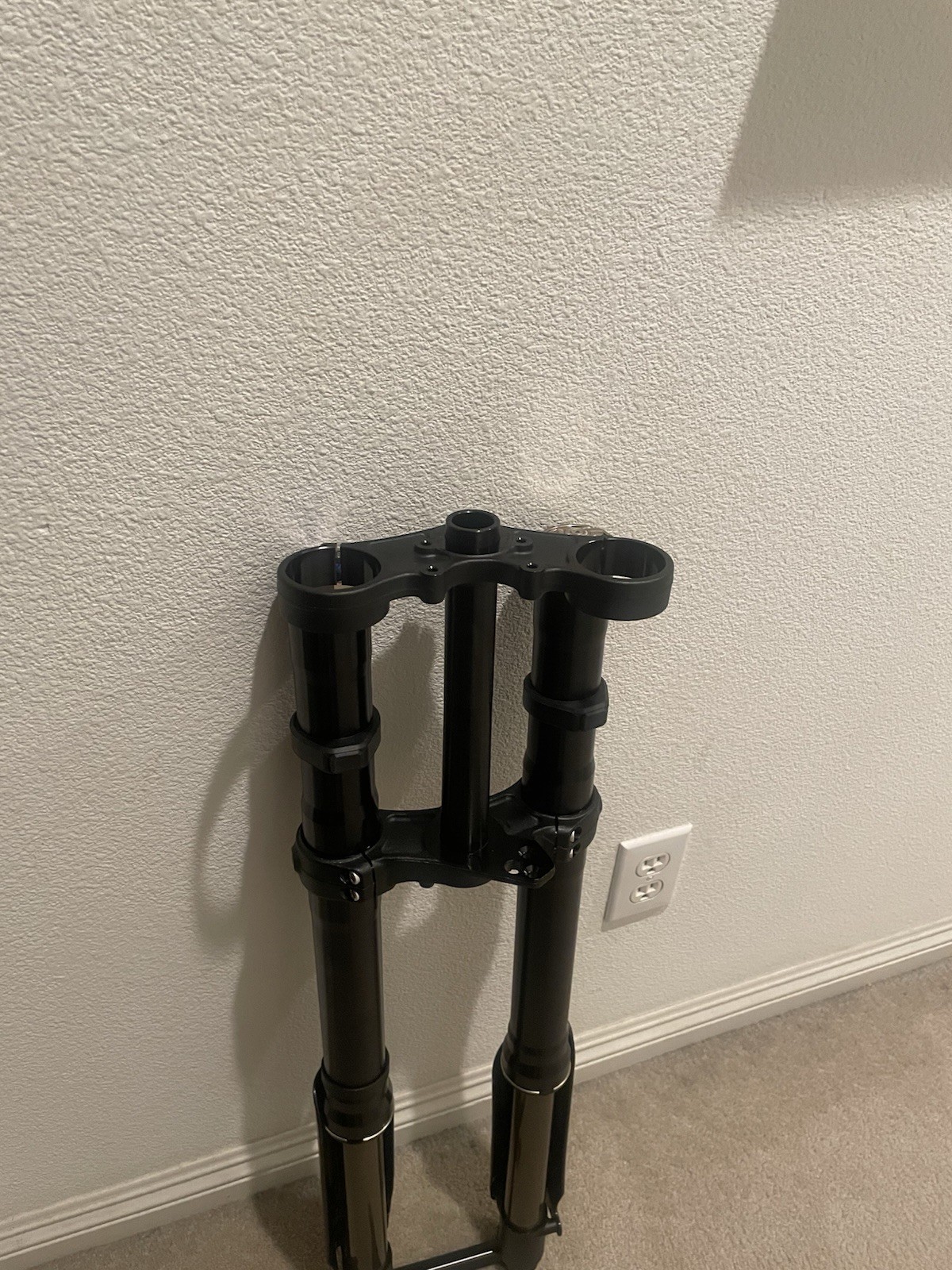 Fast ace front suspension forks oil all black