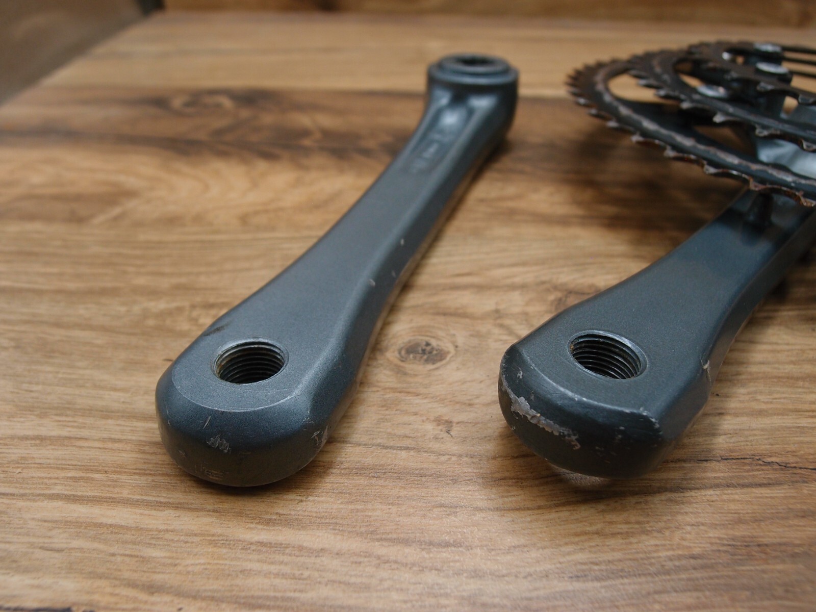 1989 MTB crankset Suntour XC VIA Japan 28/38/48 T 175 mm