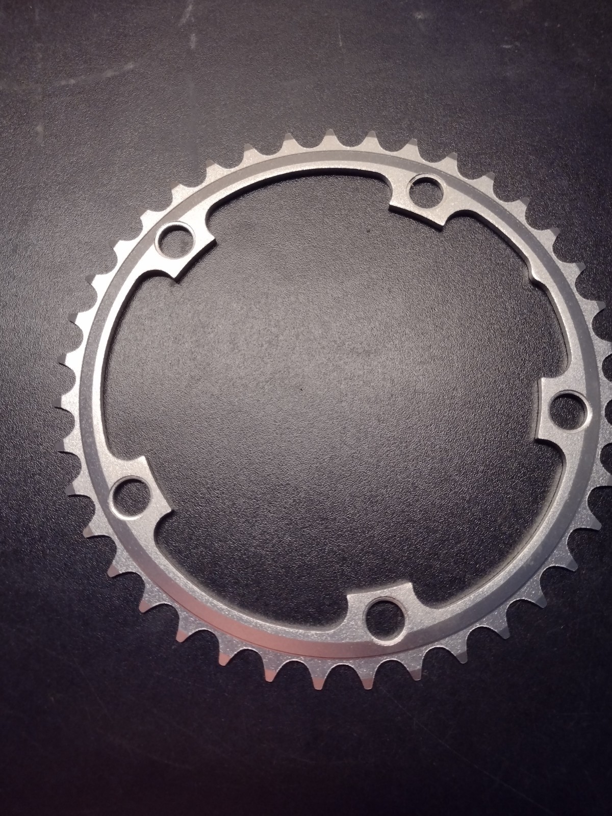 Nos Nib Race Face Silver Road Chainring Set 53/39