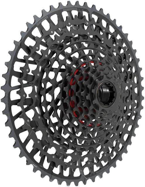 SRAM X0 Eagle T-Type XG-1295 Cassette – 12-Speed, 10-52t, For XD Driver, Black