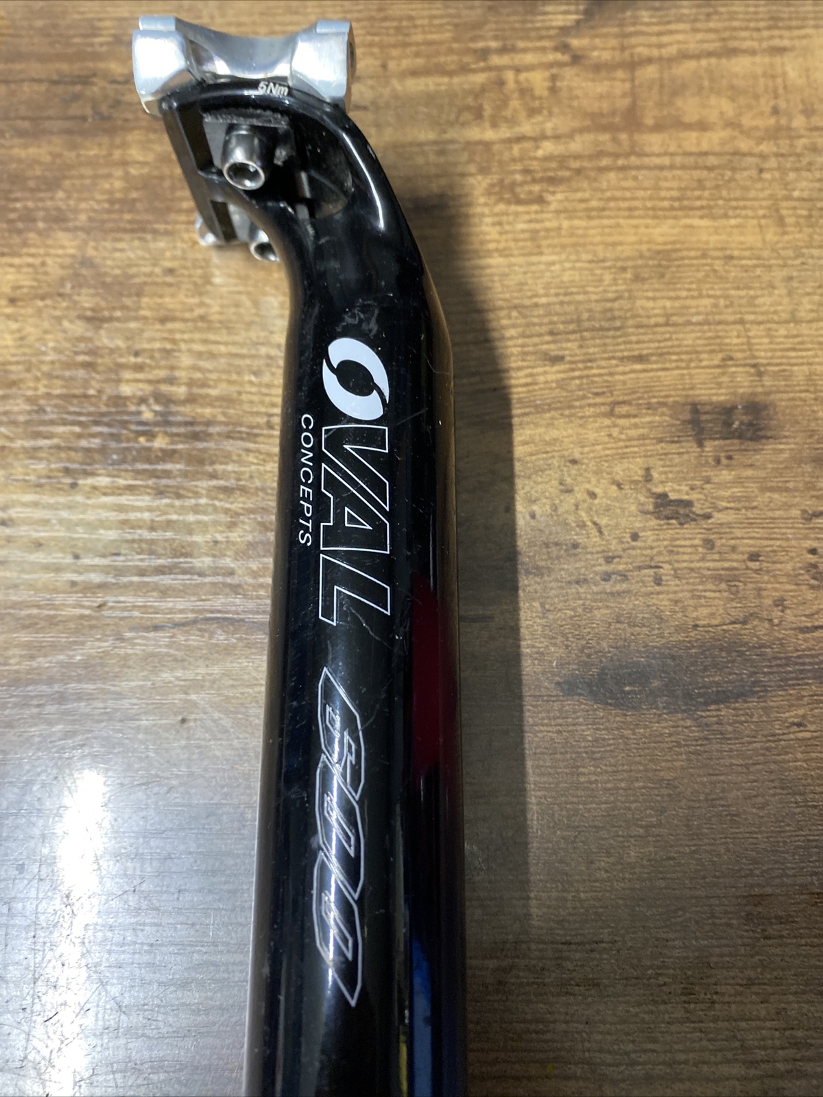 Oval alloy cycling seapost 31.6 350 mm (8218-214)
