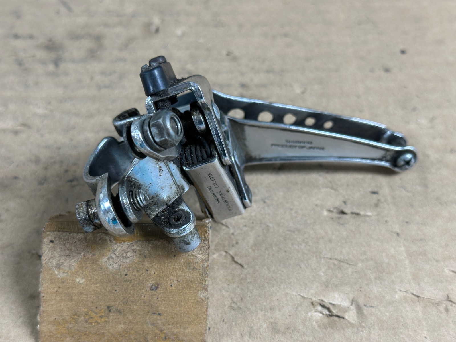 Shimano ThunderBird II Front Derailleur, Clamp-on, Bottom Pull