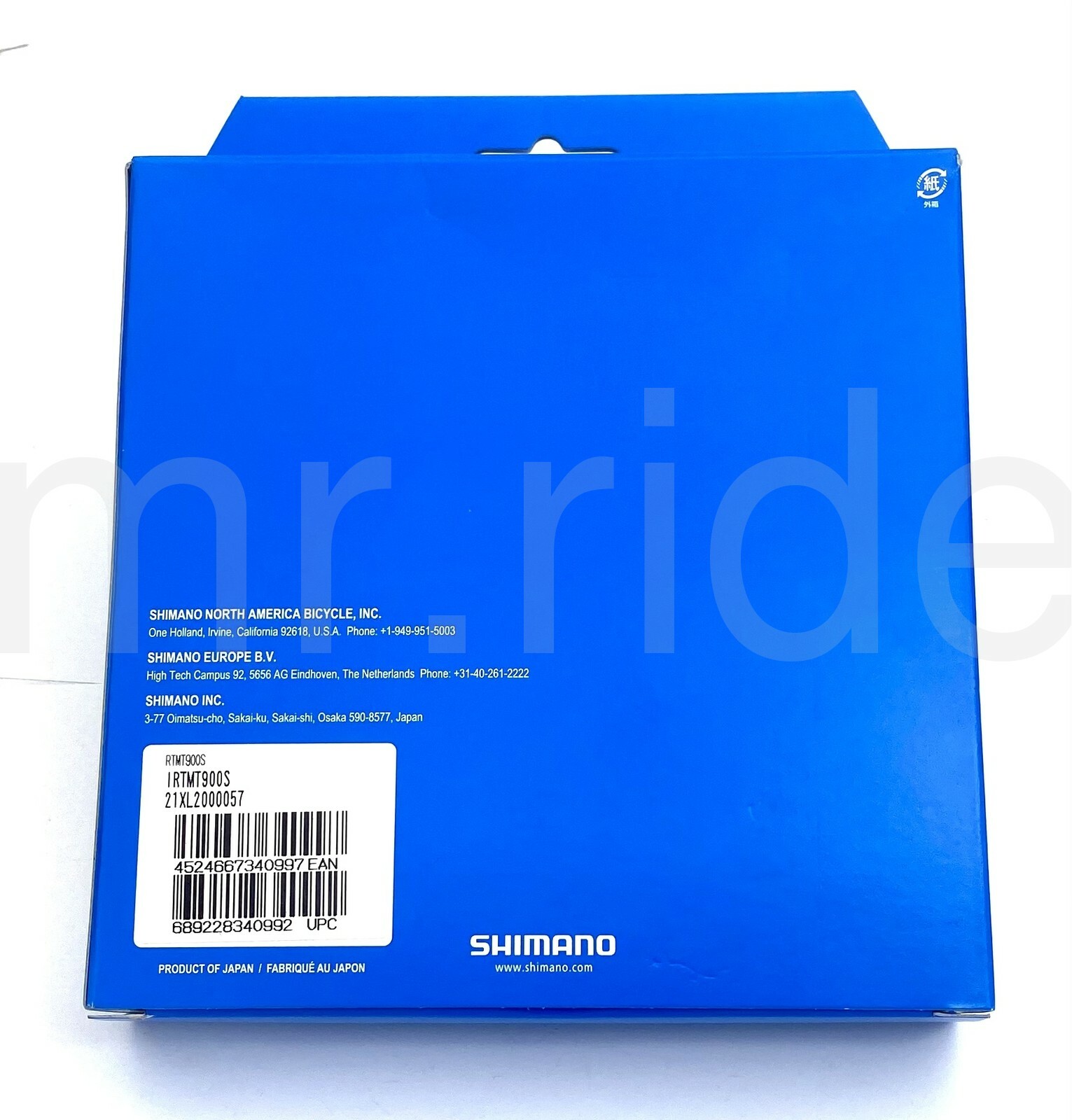 Shimano XTR/SAINT MTB Bike Disc Brake Rotor RT-MT900 160mm Center Lock,ICE Tech