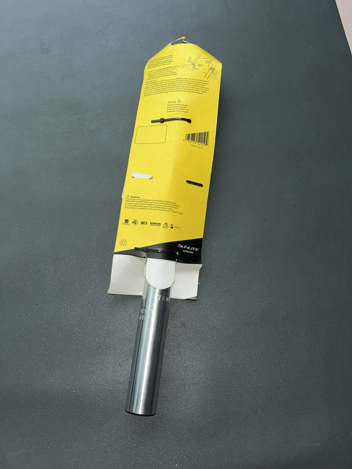 Sunlite Classic Suspension Post 27.2 mm Diameter X 350 mm.