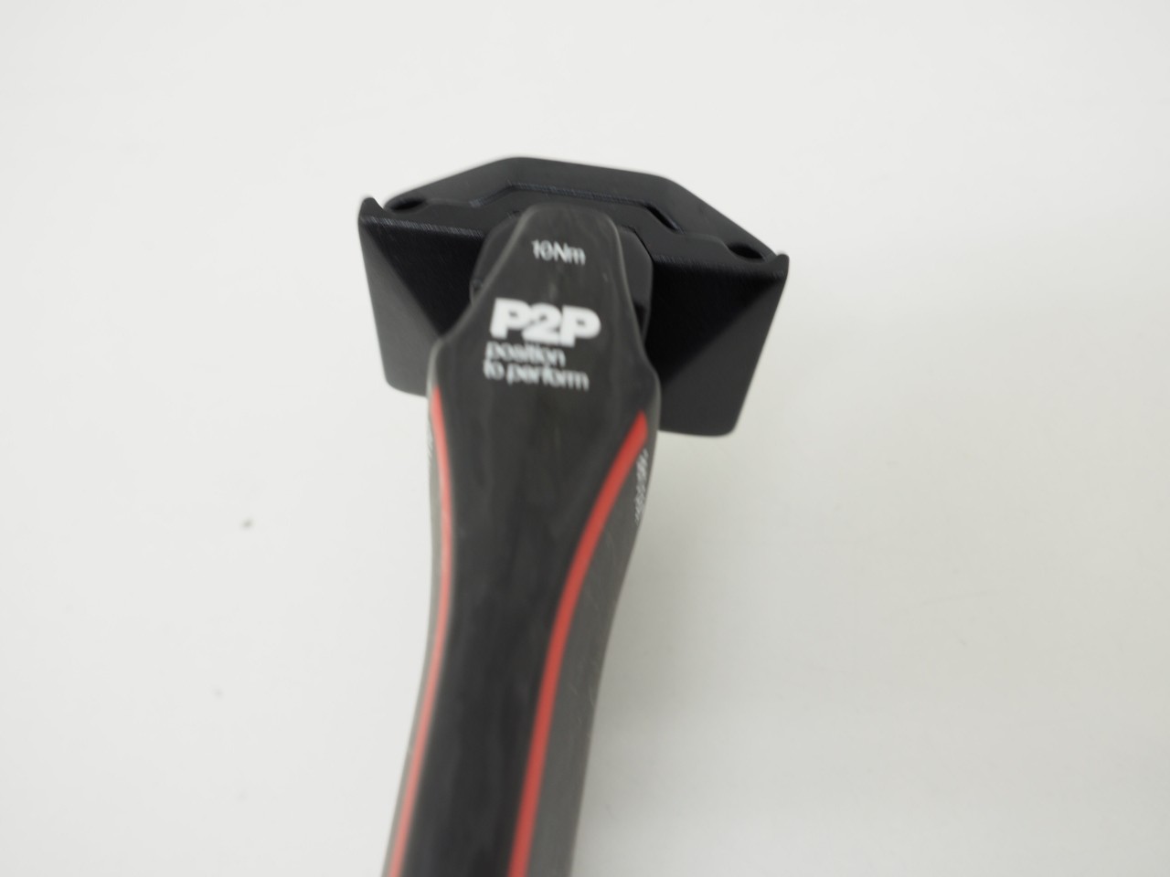 New! BMC TimeMachine (ONLY) Aero Seatpost Carbon Fiber 325mm UNCUT Red/Black