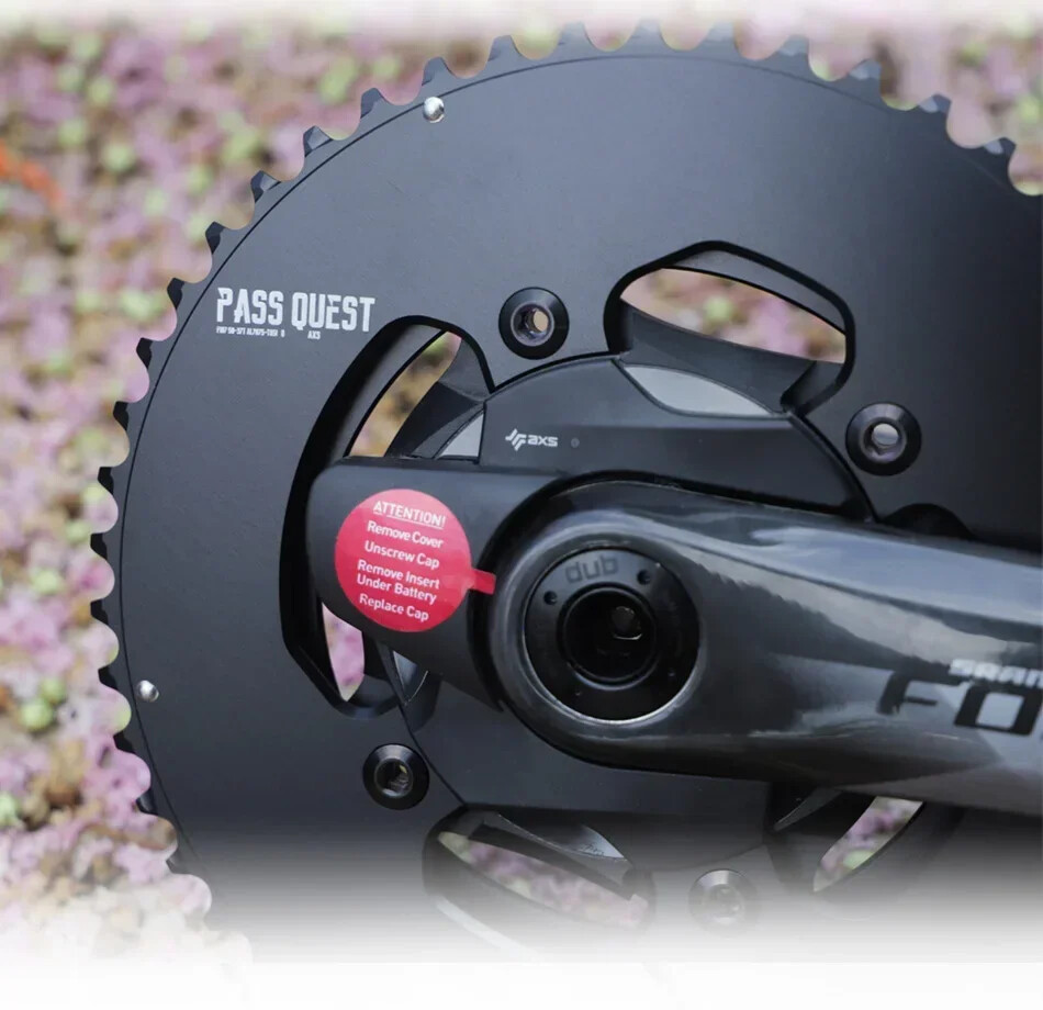 107BCD Double Chainring for 12S Road/Gravel Bike 46-33T 48-35T 50-37T 52-39T