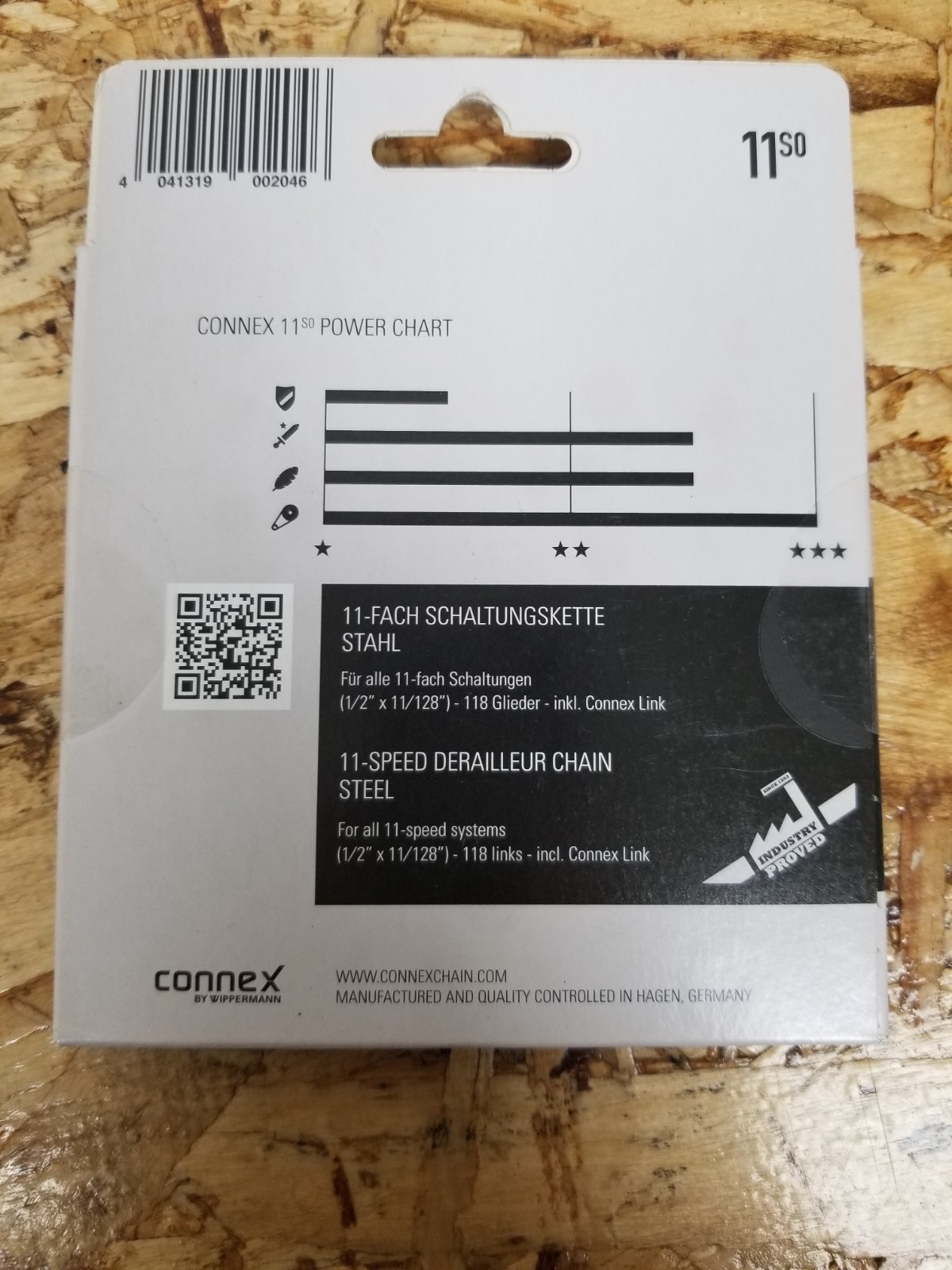 Wippermann Connex 11-speed chain – 118 links, w/ Connex Link