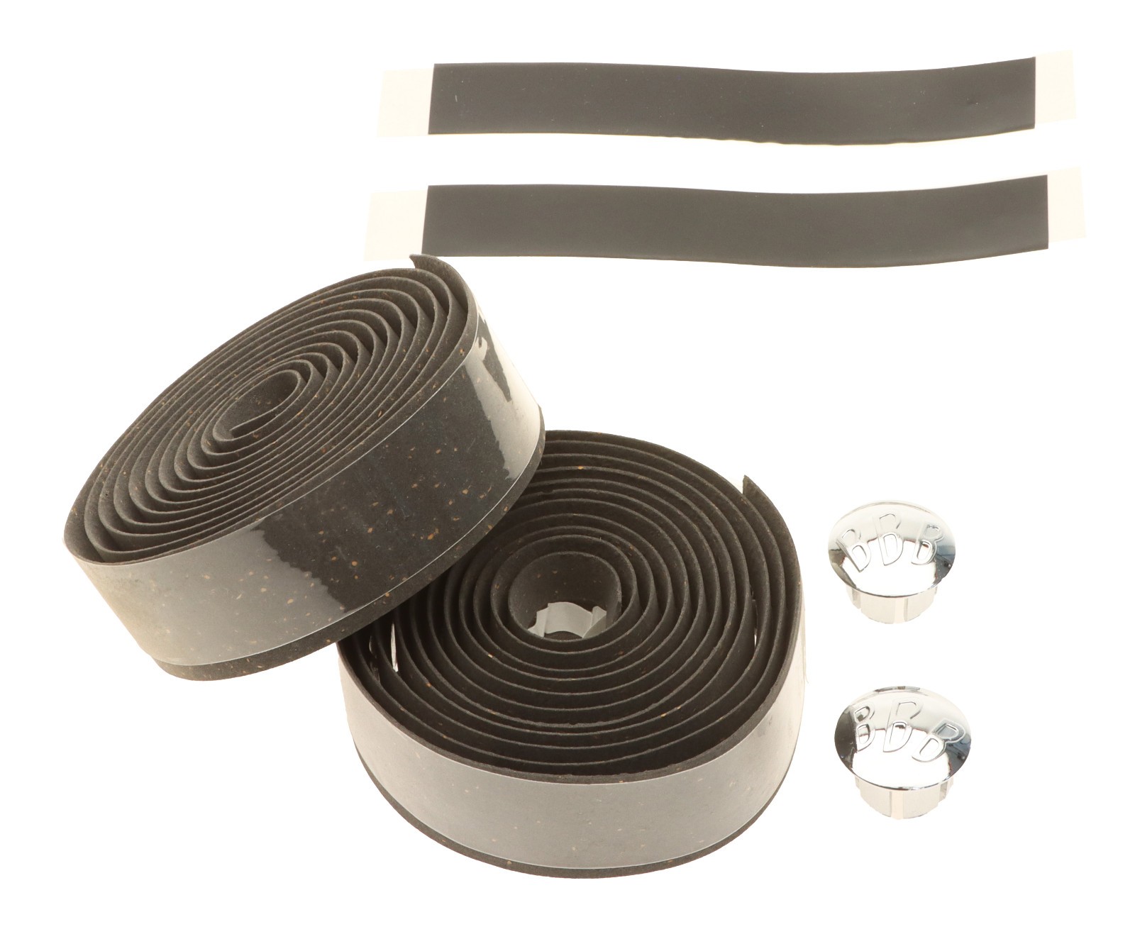 BBB Race Ribbon Bar Tape Adhesive Synth Cork-Like GRAY Handlebar Wrap NEW NOS