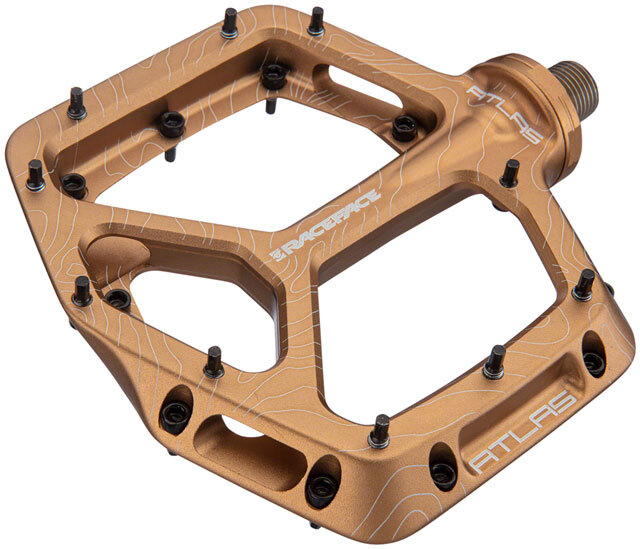 RaceFace Atlas Pedals – Platform, Aluminum, 9/16″, Kashmoney