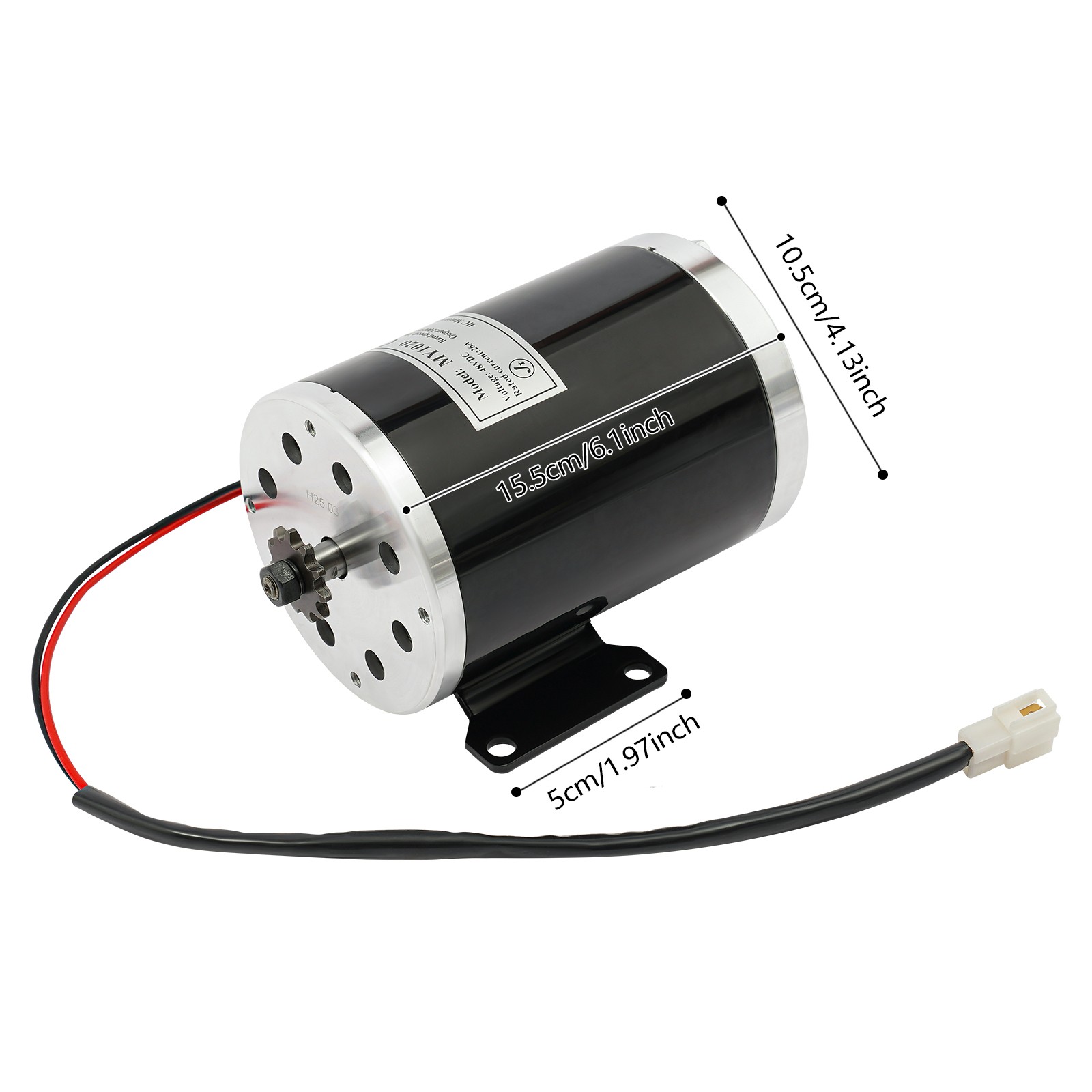 48V 1000W Brush Motor Controller Conversion Kit for Electric Bicycle ATV Ebike