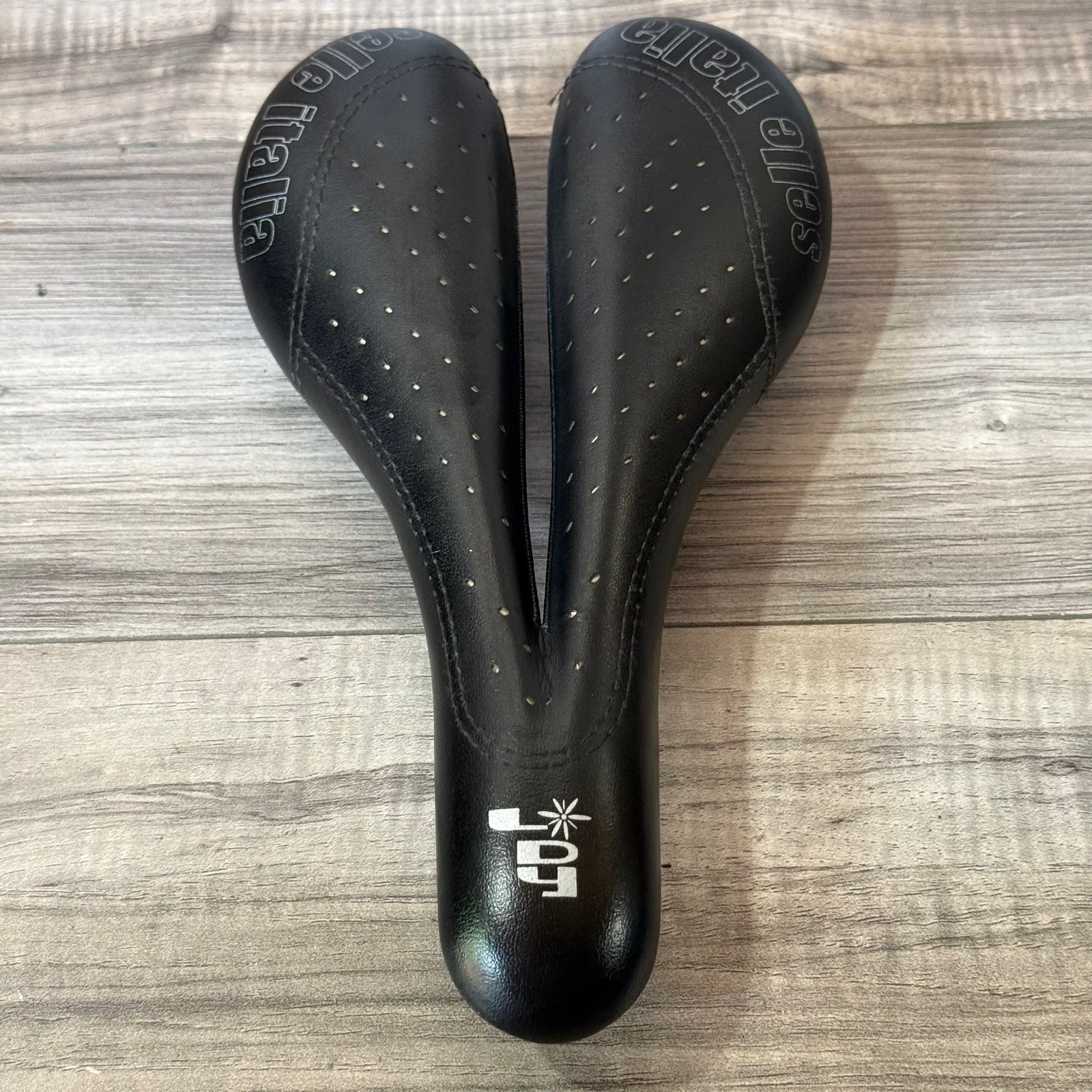 Selle Italia SLK Lady Gel Flow Saddle Black Leather Manganese 