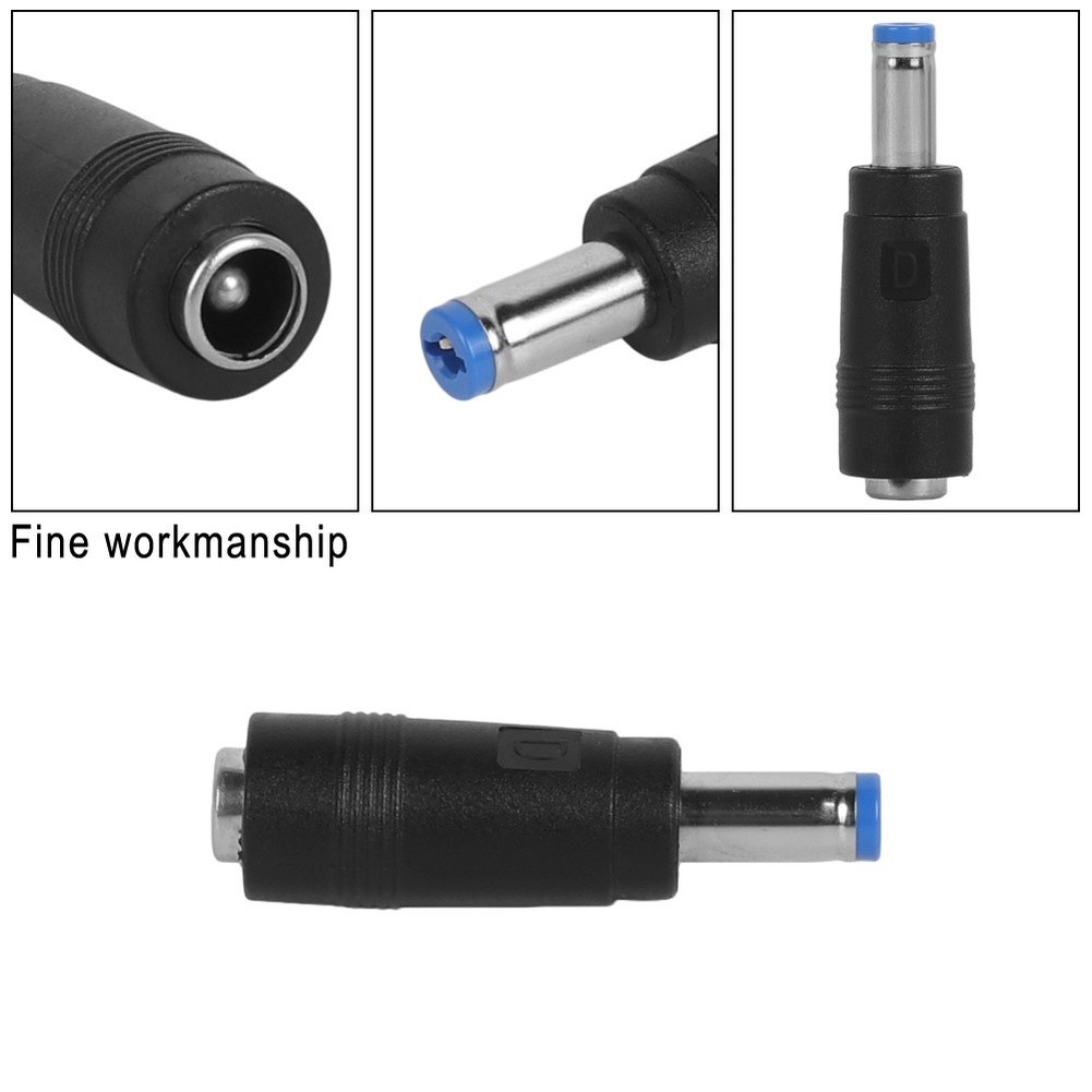 DC Adapter 5.5 2.5 Female to 5.5 2.1 Male for Compatible Supplies