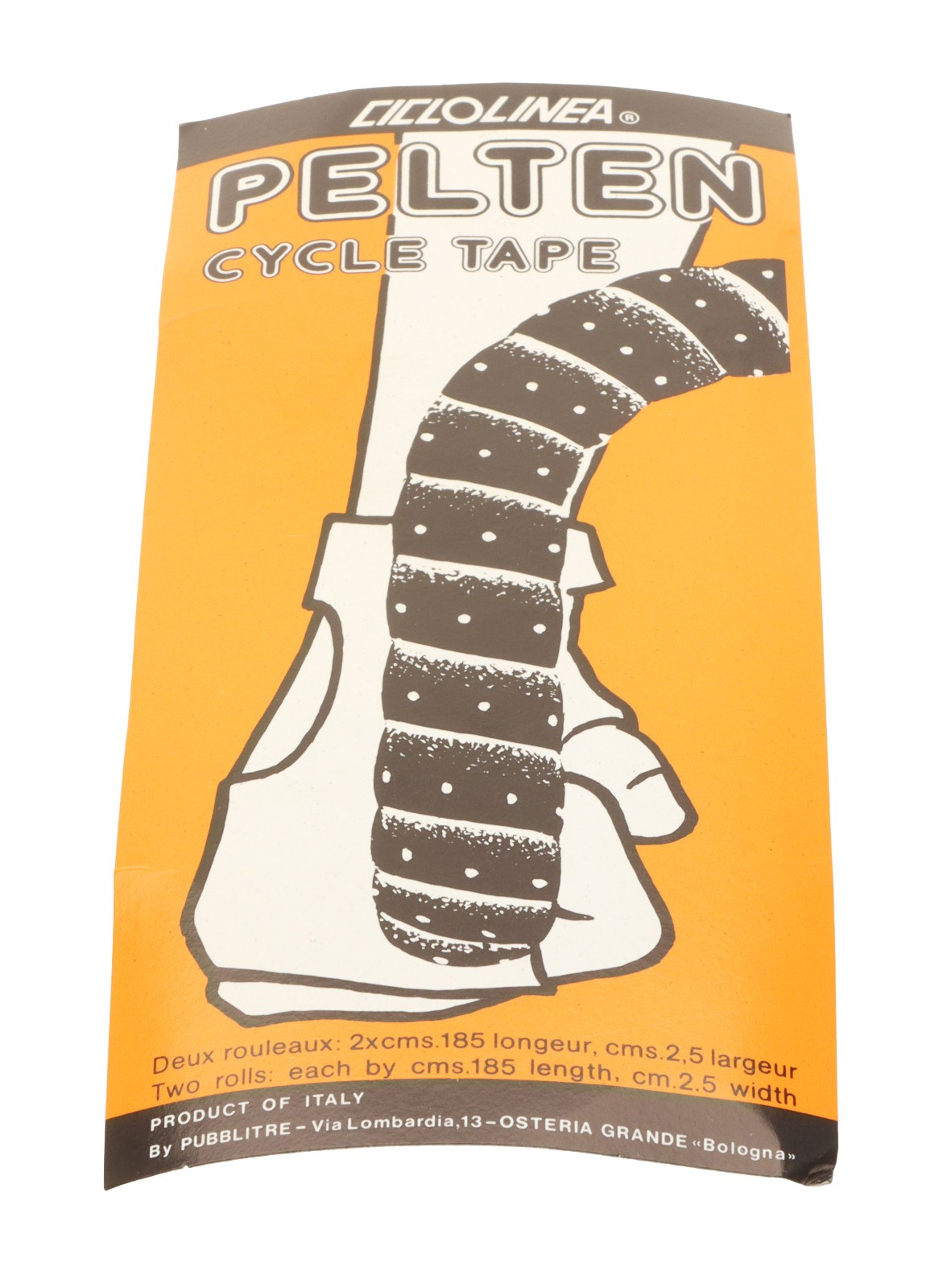 Ciclolinea Pelten Cycle Handlebar Tape Foam Blue Road Bike Vintage NEW NOS