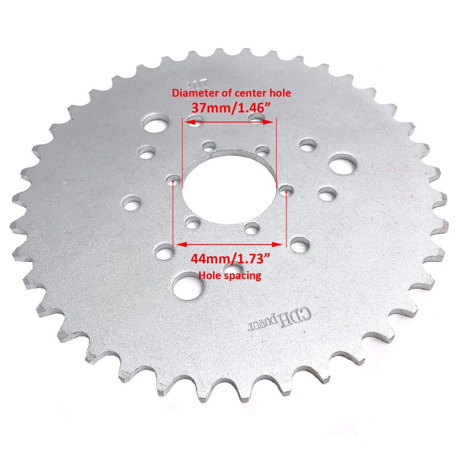 CDH 1.25″ Rear Hub Adapter and 32T Sprocket 3+6+9 Holes for SPOKE BICYCLE WHEEL