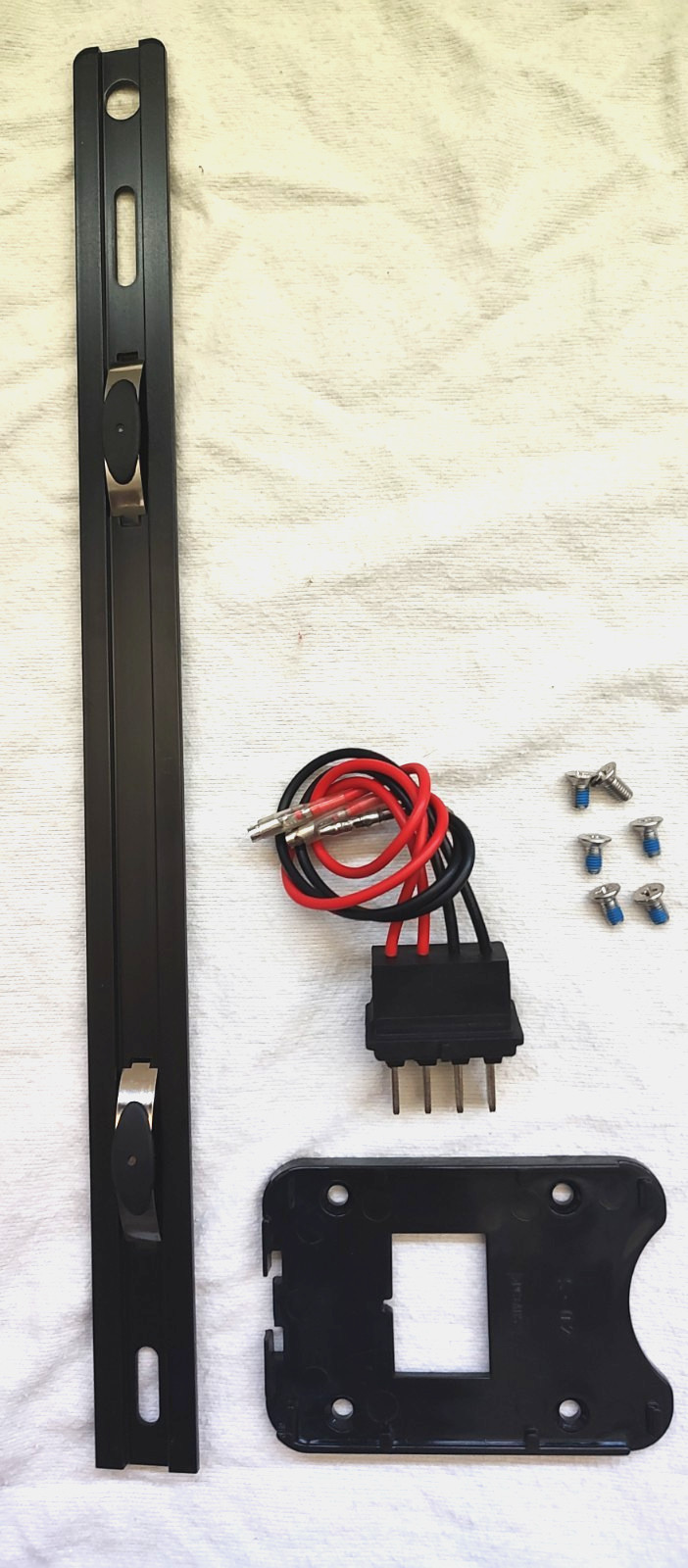 SILVERFISH BATTERY MOUNTING SLIDE RAIL BASE CONNECTOR SET