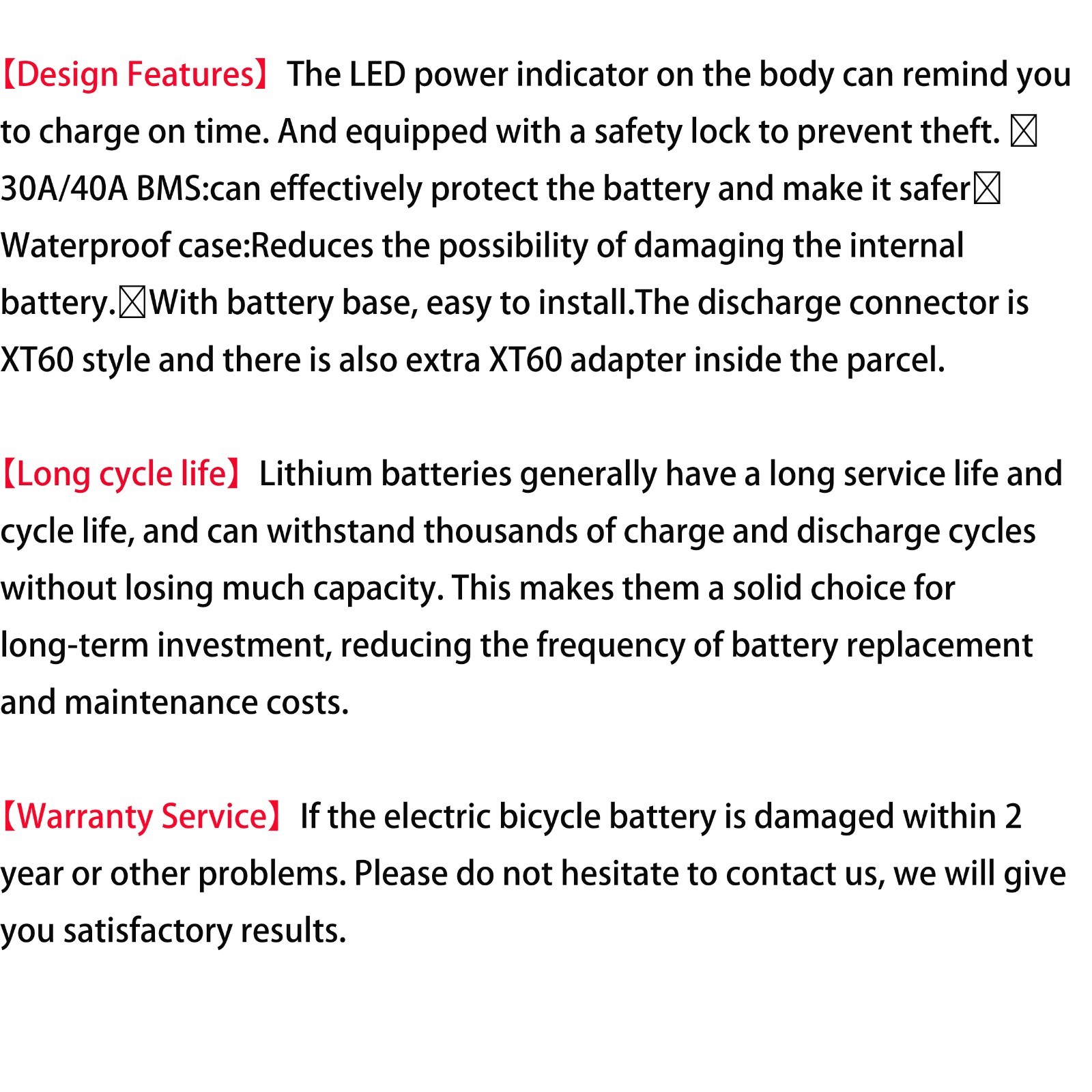 52V 48V 36V 20Ah 15Ah 10Ah 1500W 1000W 750W Electric Bike Lithium Ebike Battery