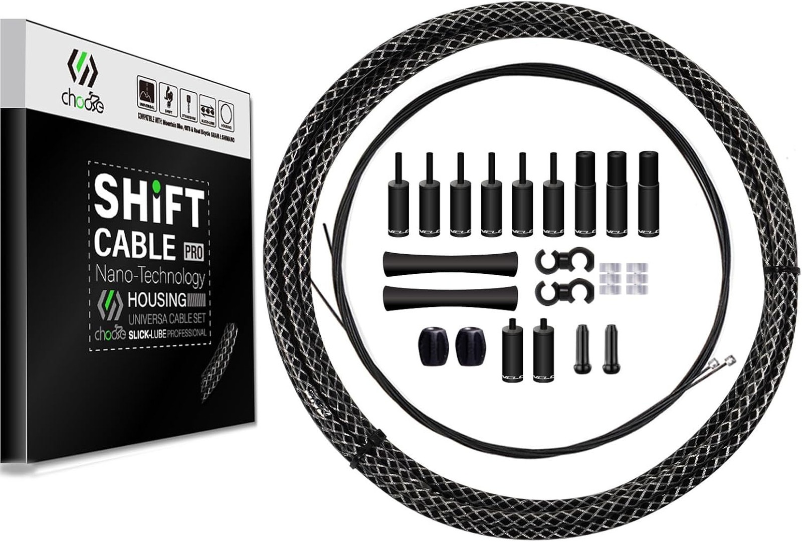 CNC Bike Shifter Cable Set for Shimano Sram Mountain Road Bike Gear Inner