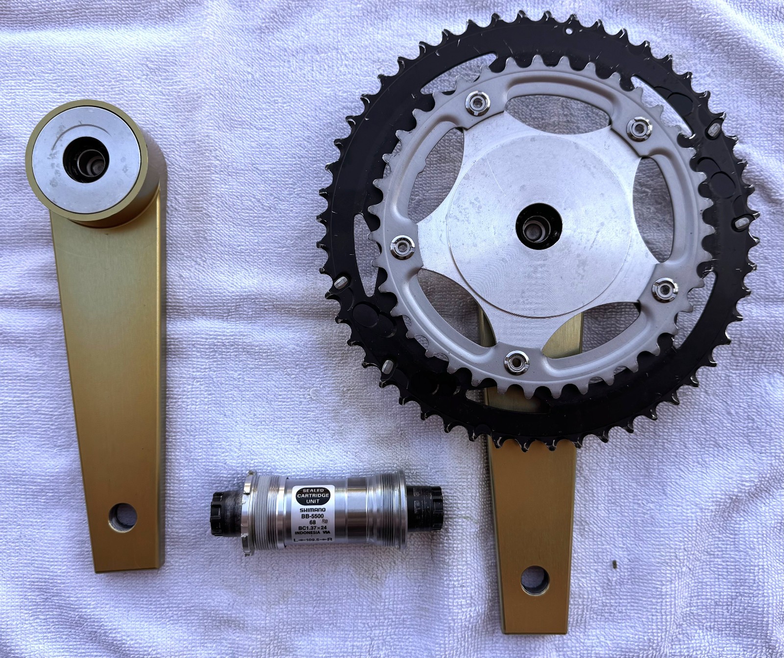 PowerCranks (172.5mm) Training Crankset w/ BB-5500