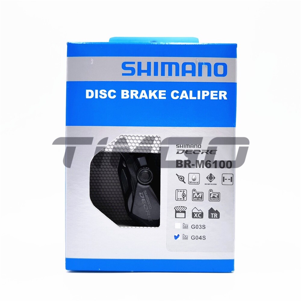 Shimano Deore BL-M6100 BR-M6100 2-Piston MTB Hydraulic Disc Brake Lever Caliper