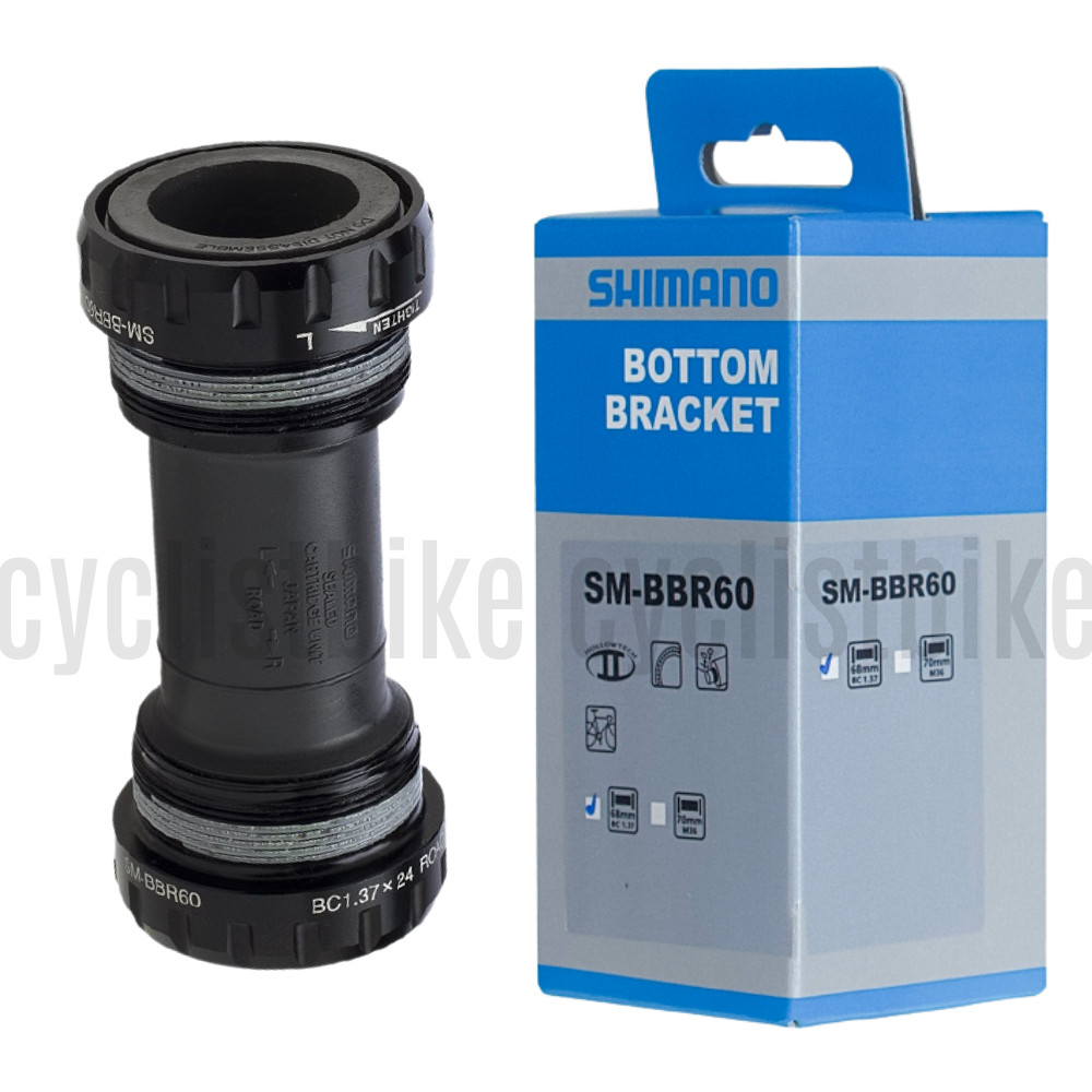 Shimano Ultegra SM-BBR60 BSA 68mm Hollowtech II Threaded Bottom Bracket NIB